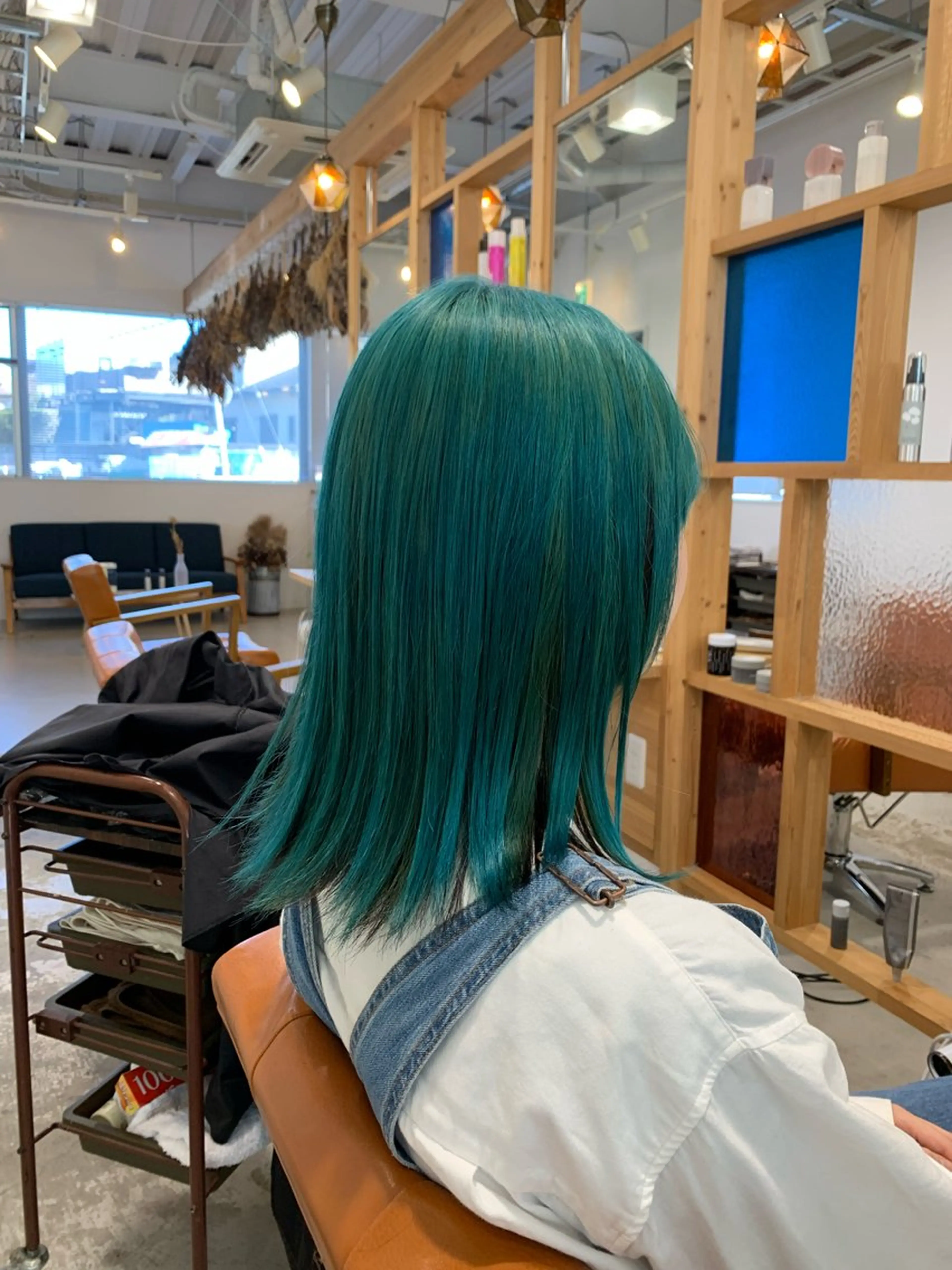 ミディアム ヘアカラー merc所属・岡田 啓佑のヘアスタイル