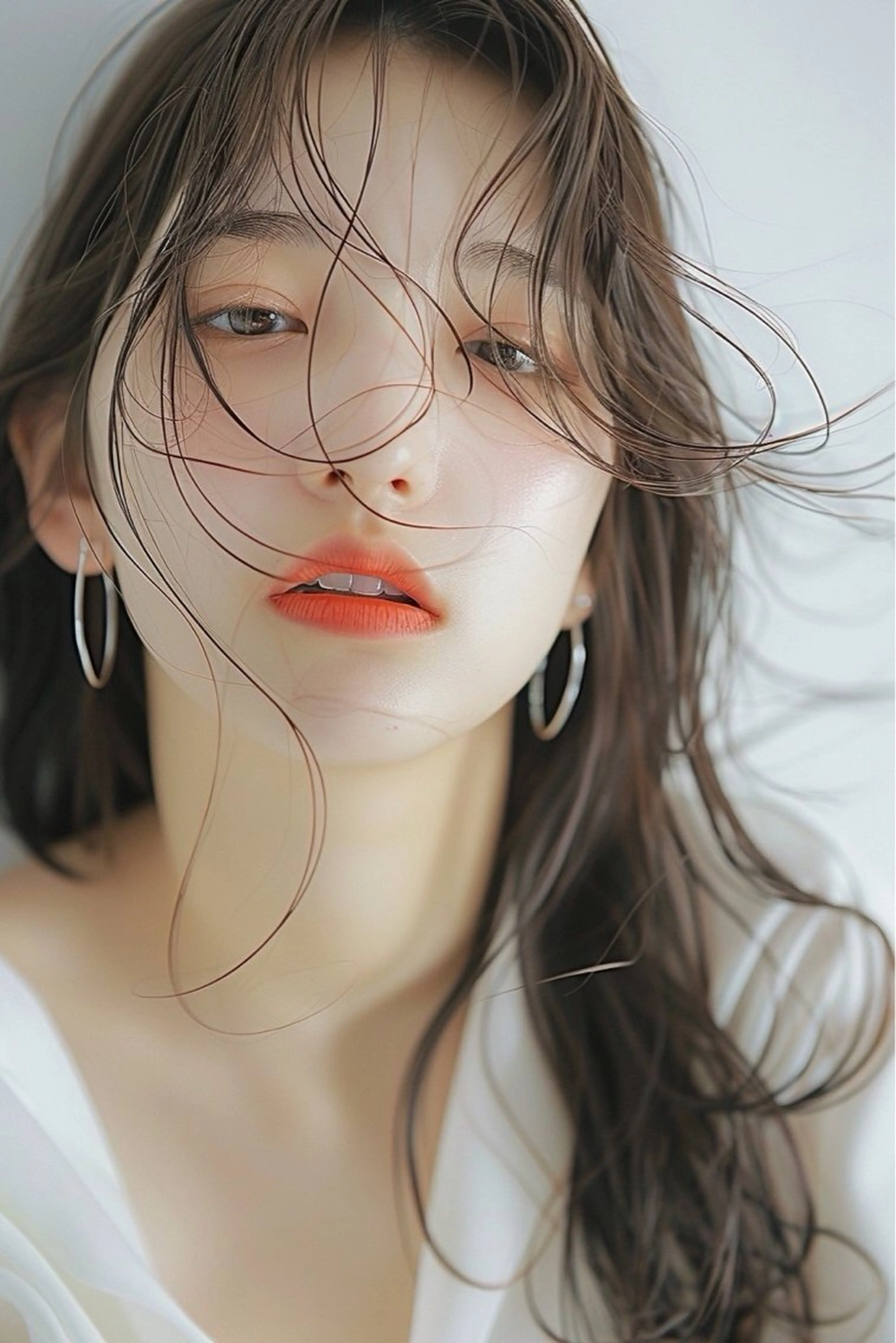 【☀️満足度No.1🥇メニュー☀️】全体カット➕潤いフルカラー➕さら艶トリートメント💙ロング料金なし💙の写真