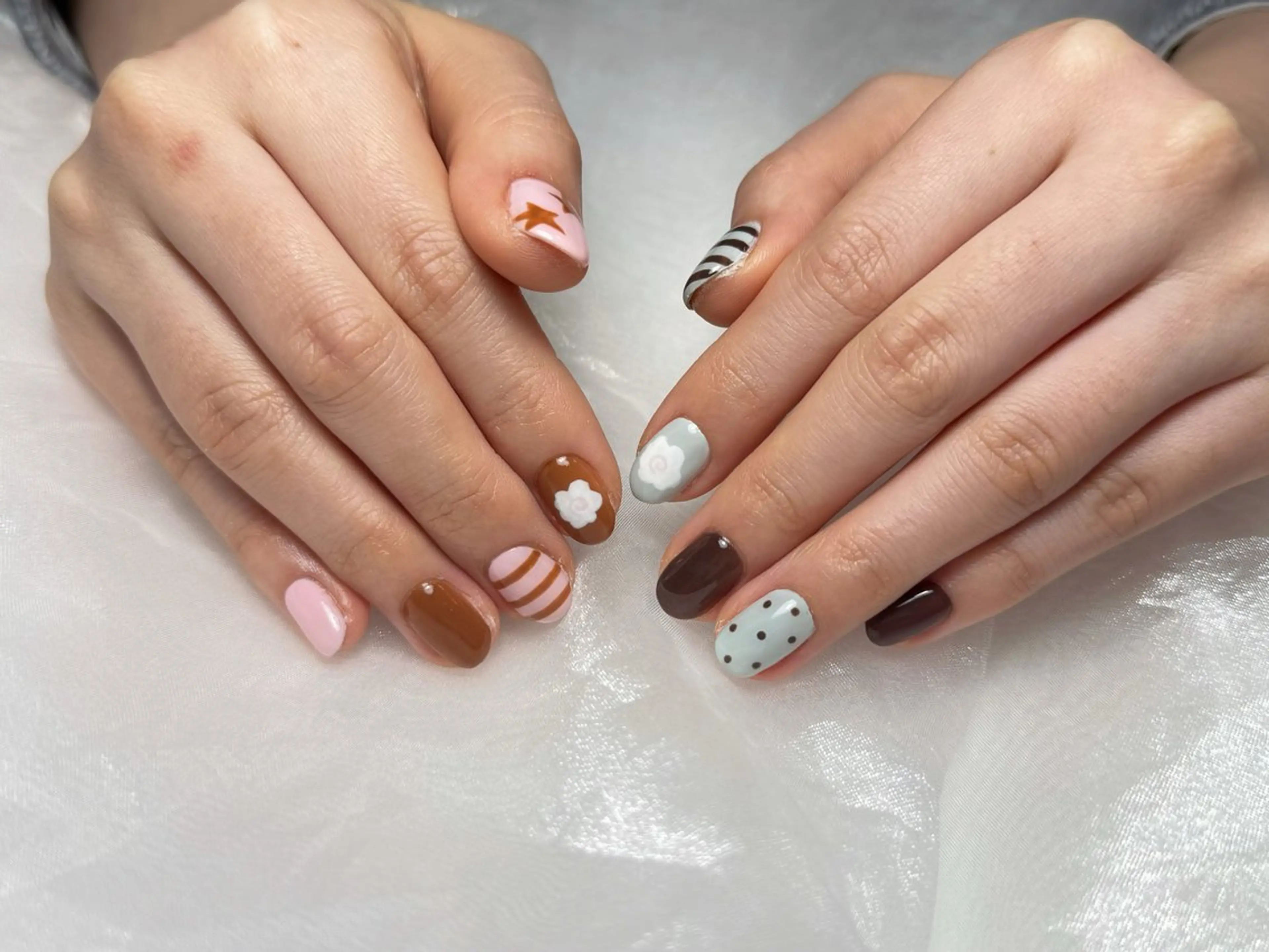 ショート ハンドネイル navi nail所属・navi nail ayaneのネイルデザイン