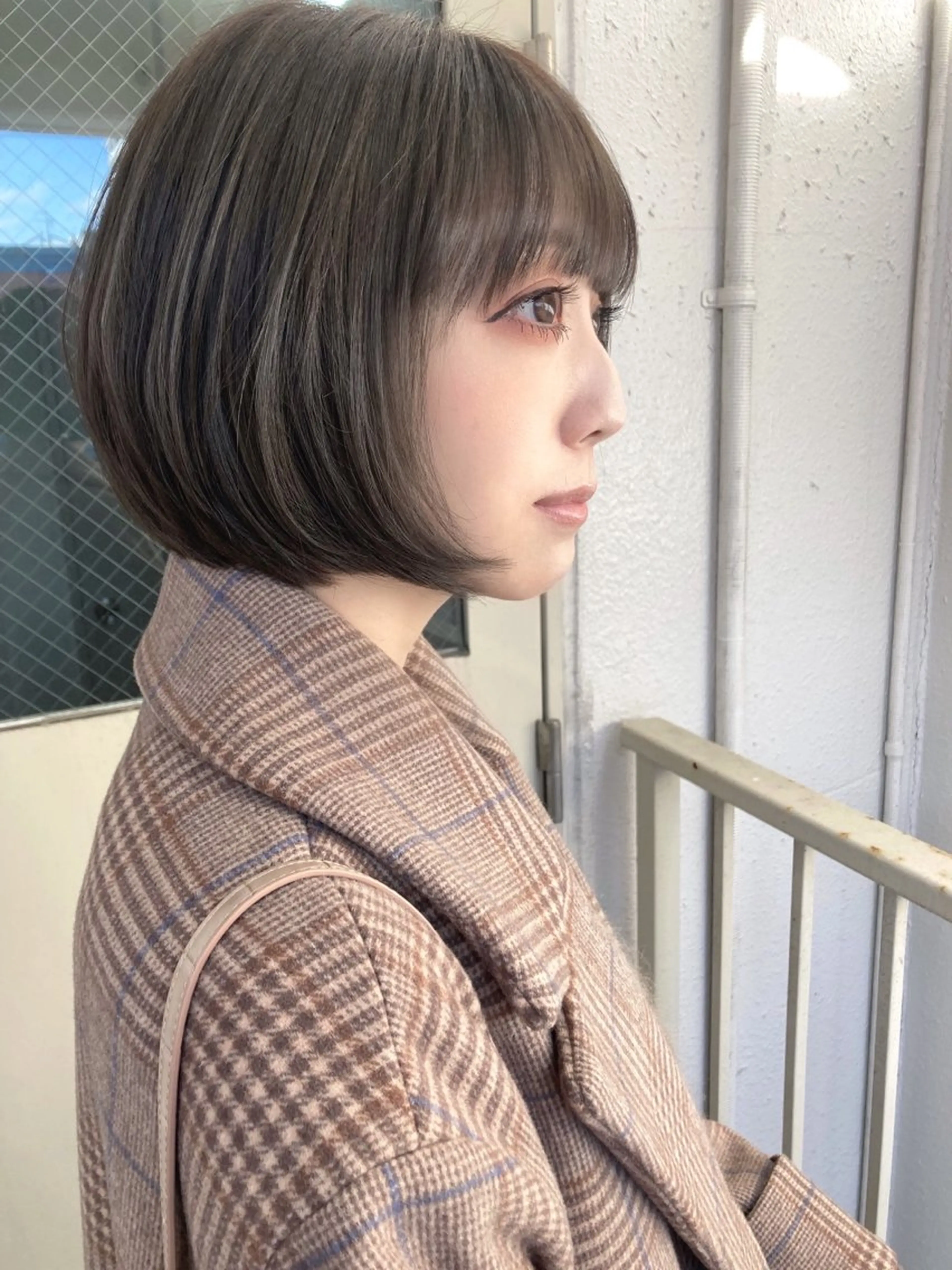 ショート ショートボブ 丸みショート ボブ ショートヘア roka ノゾミのヘアスタイル