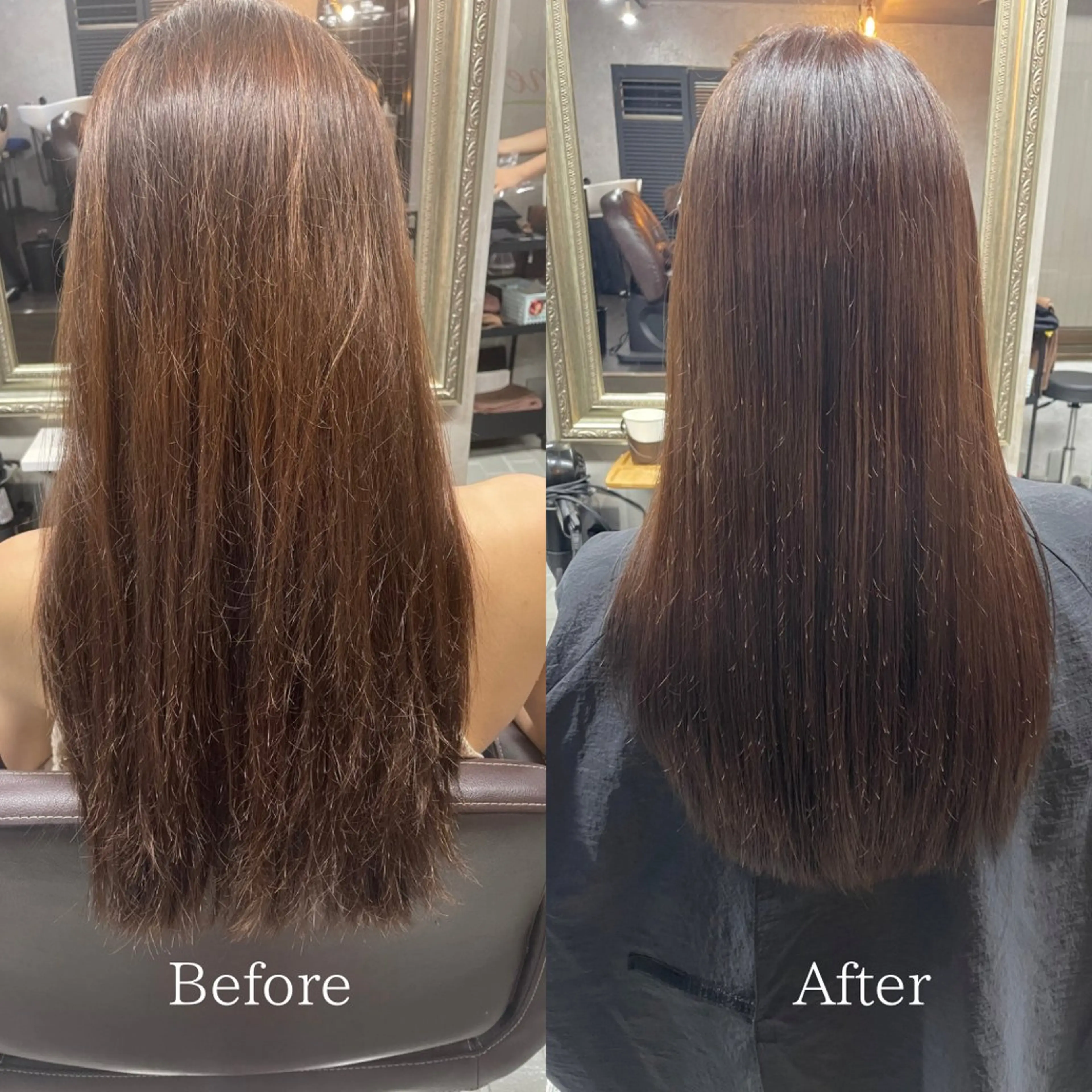 ロング 髪質改善 艶髪/透明感カラー 山﨑俊輔のヘアスタイル