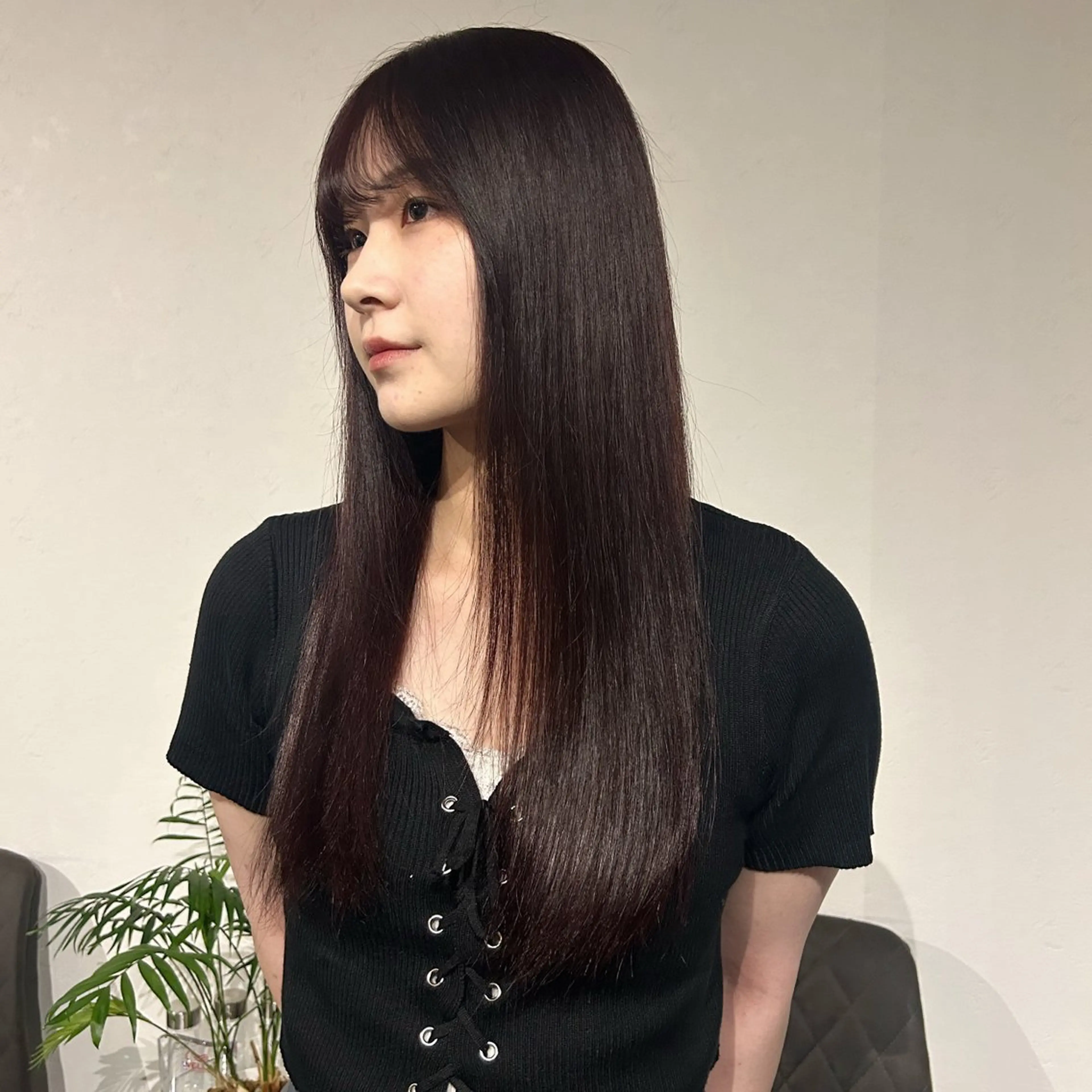 ロング カラー hinano ヒナノのヘアスタイル