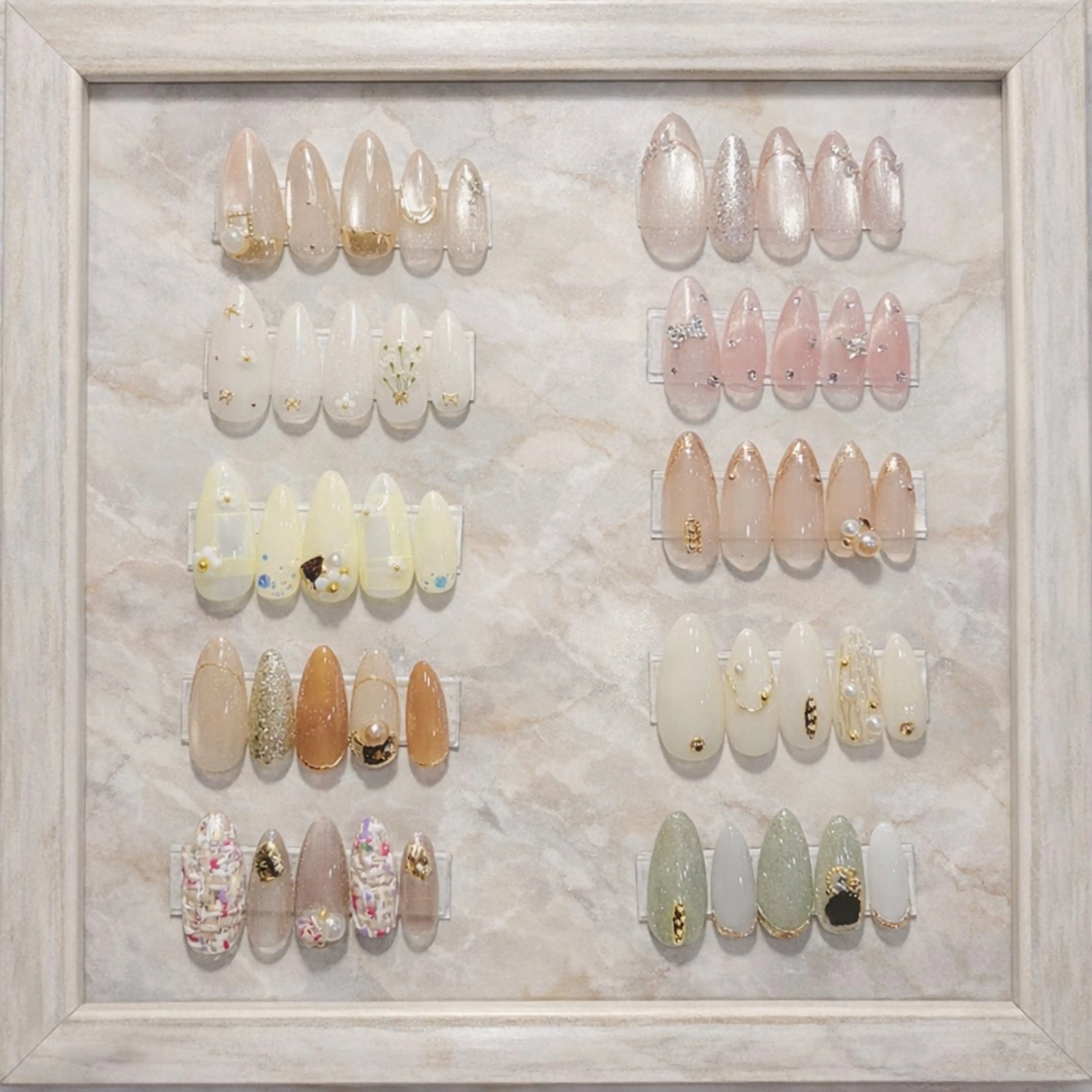 ネイル 春ネイル Tiara Nail & Eye 本店所属・福岡⭐︎春吉 tiara nailのネイルデザイン