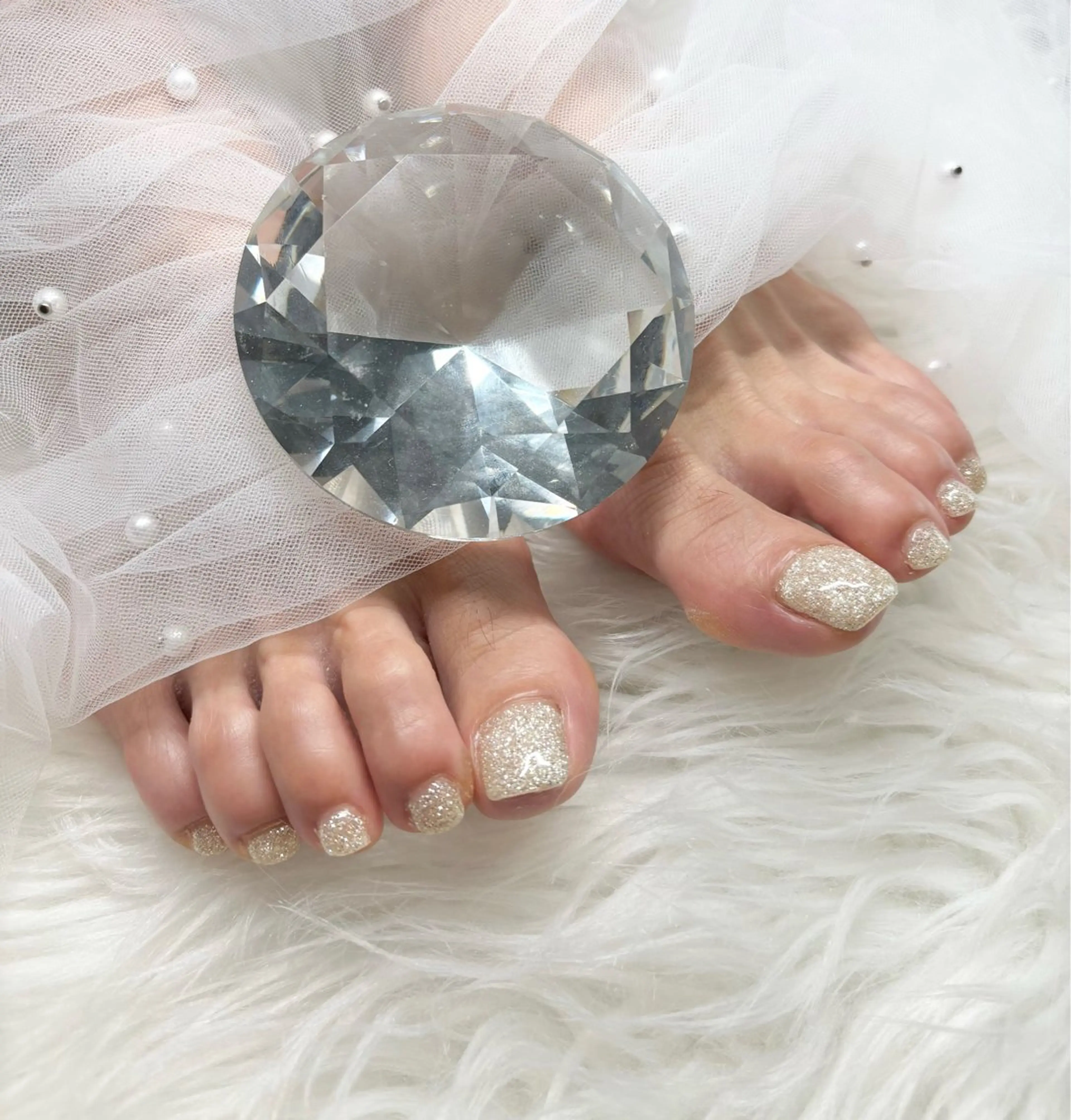 （オフ有り無し）🩰フットワンカラー🩰の写真