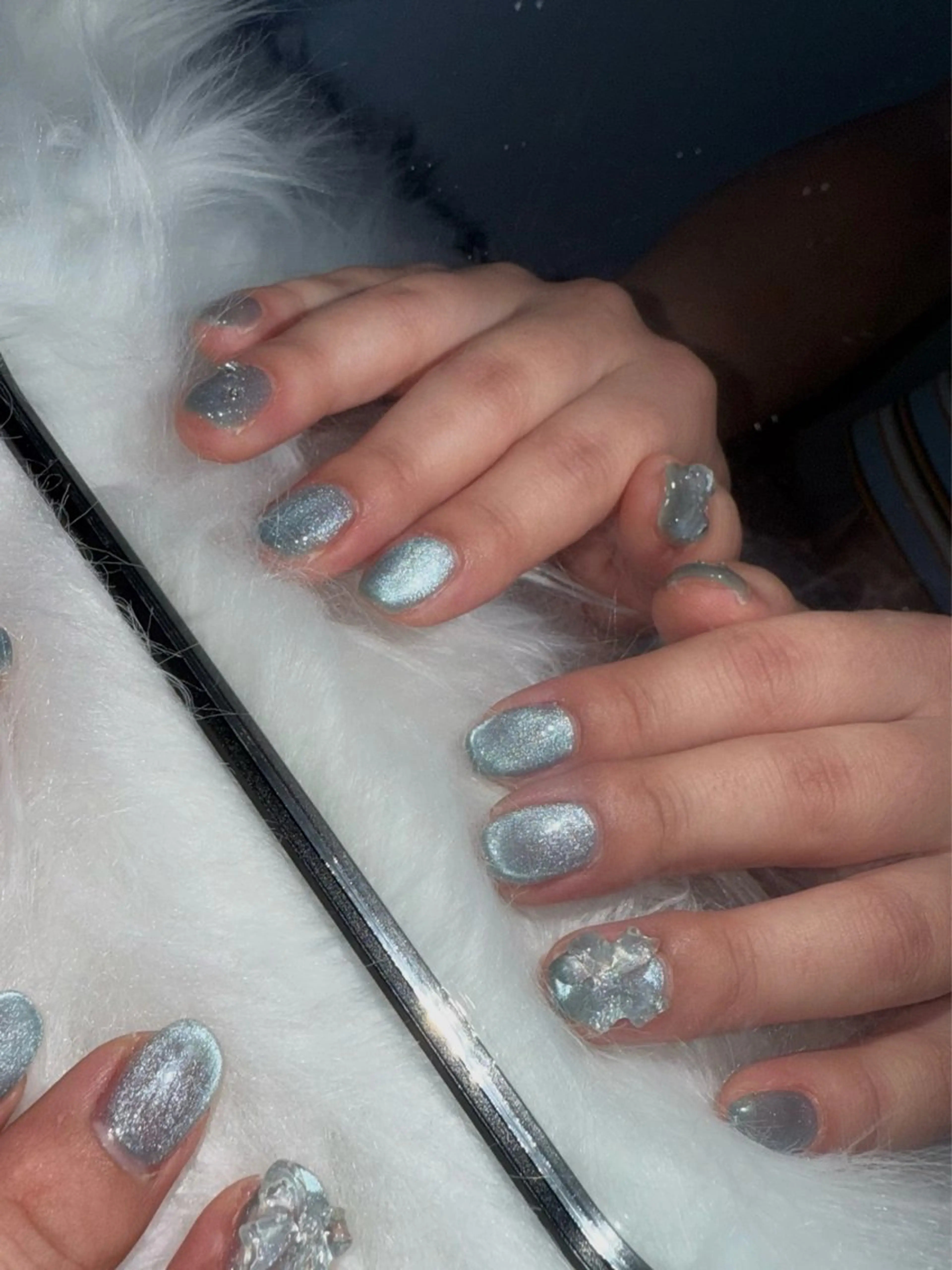 ネイル マグネットネイル ハンドネイル Nail salon BiBi所属・BiBi Nanakaのネイルデザイン