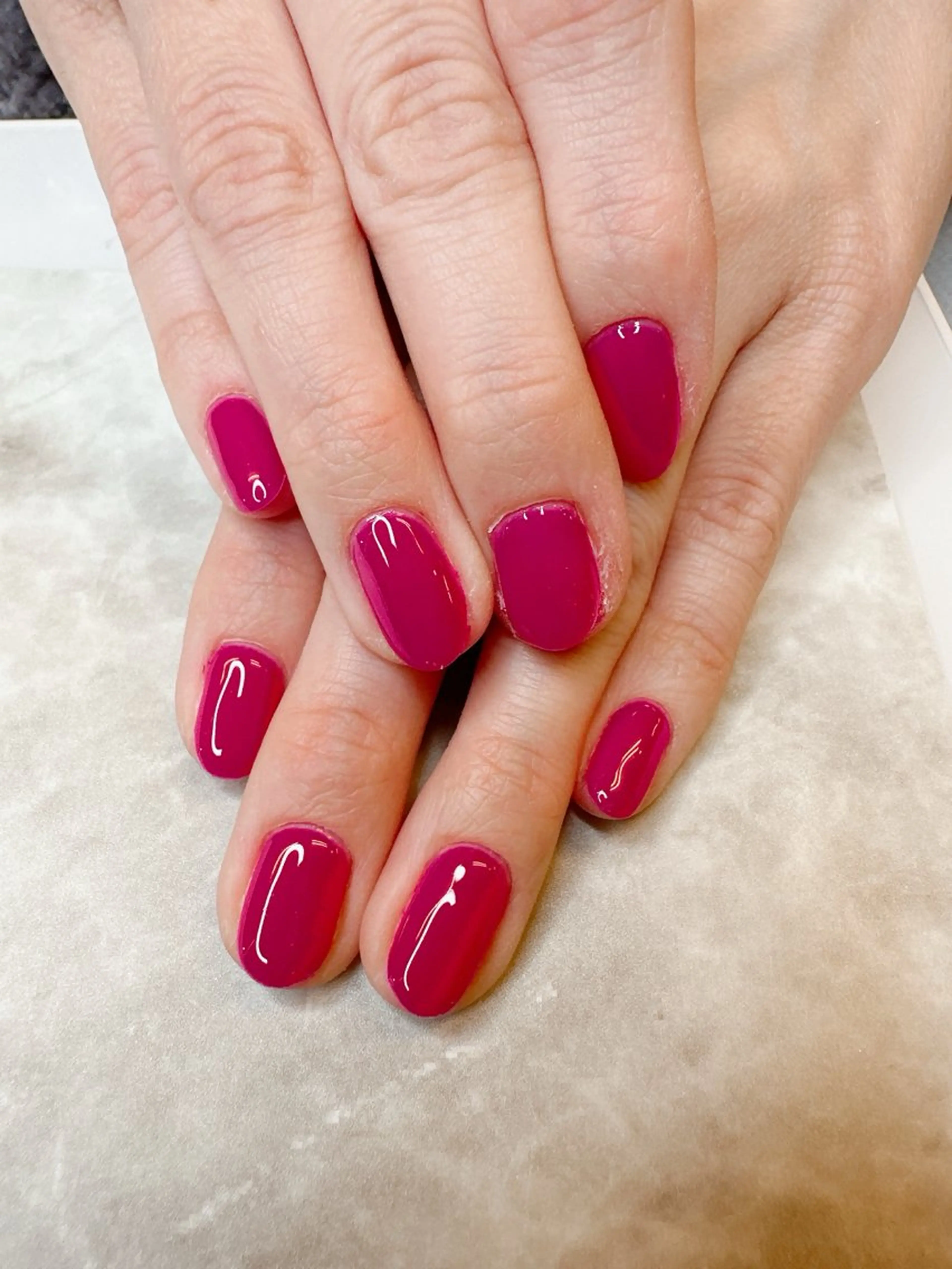 【0円×丁寧ケア】自店オフ込み ハンドネイル💅デビュー直前ミドルネイリスト施術✨ワンカラー2色／オフ込み◎の写真