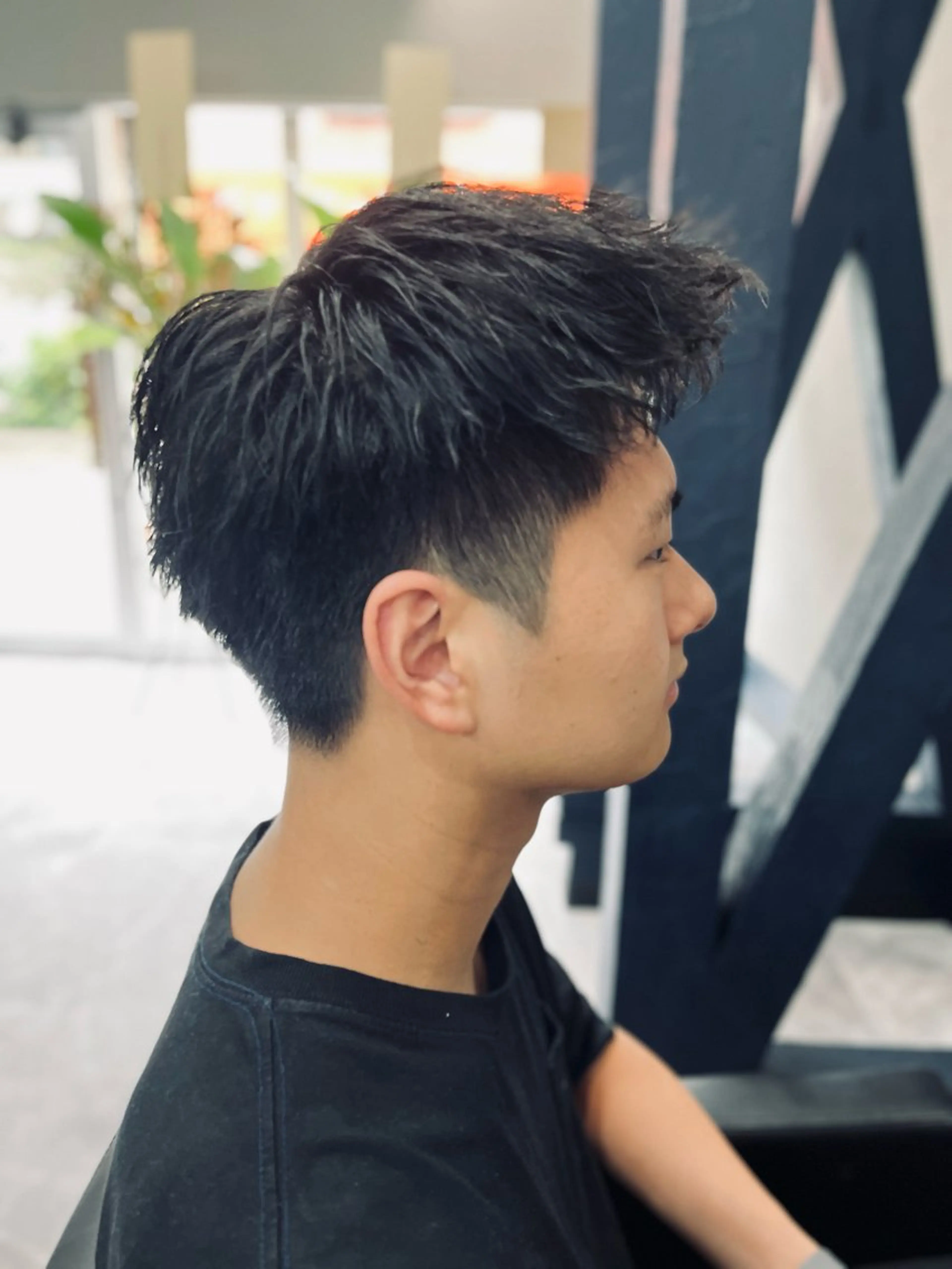 ショート パーマ メンズ カット パーマ ヘッドスパ AYVY Hair&Spa 北千住所属・AYVY【アイヴィ】 北千住🦋AYAKAのヘアスタイル