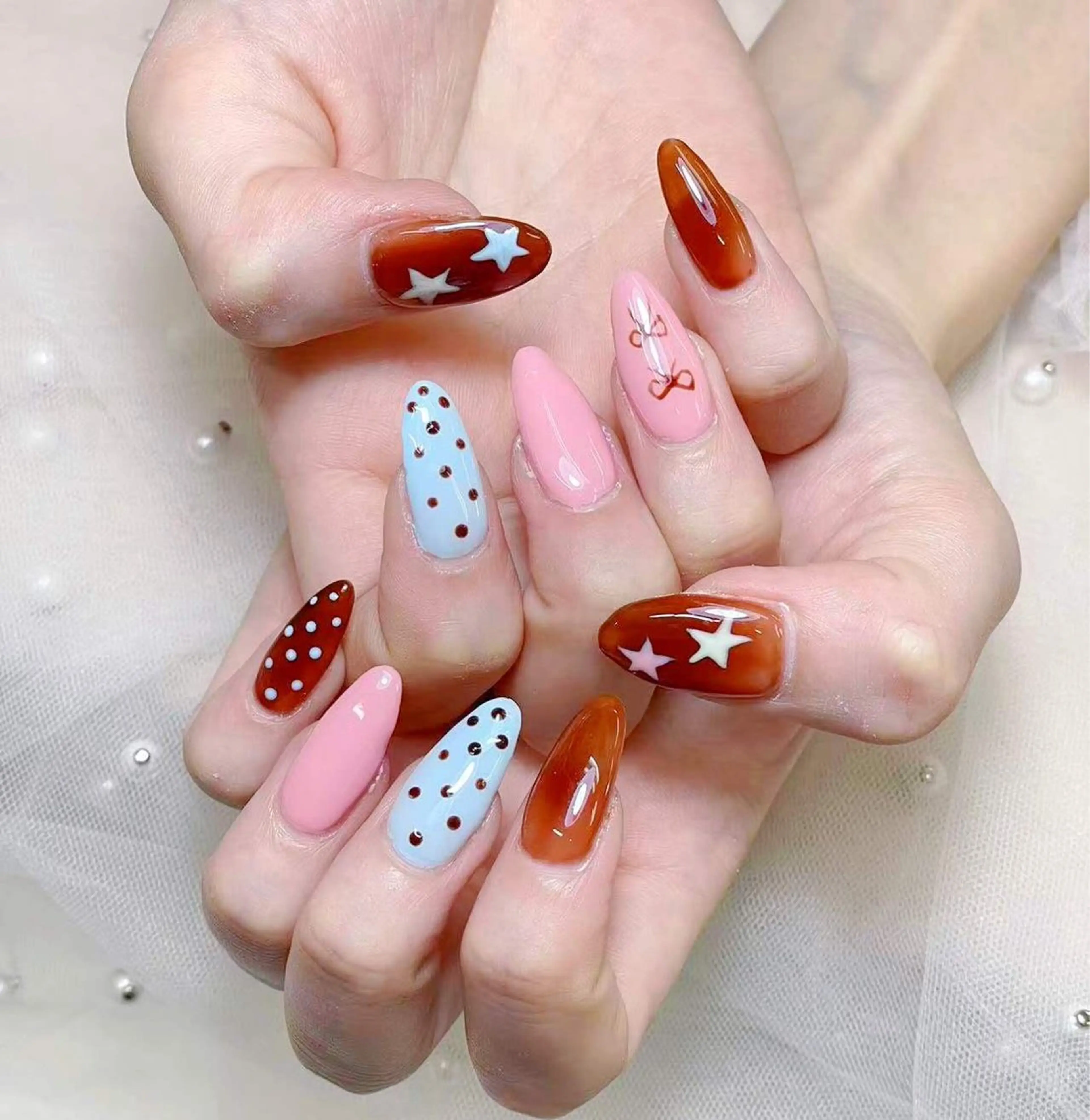 ネイル 小島 阿佑美のネイルデザイン