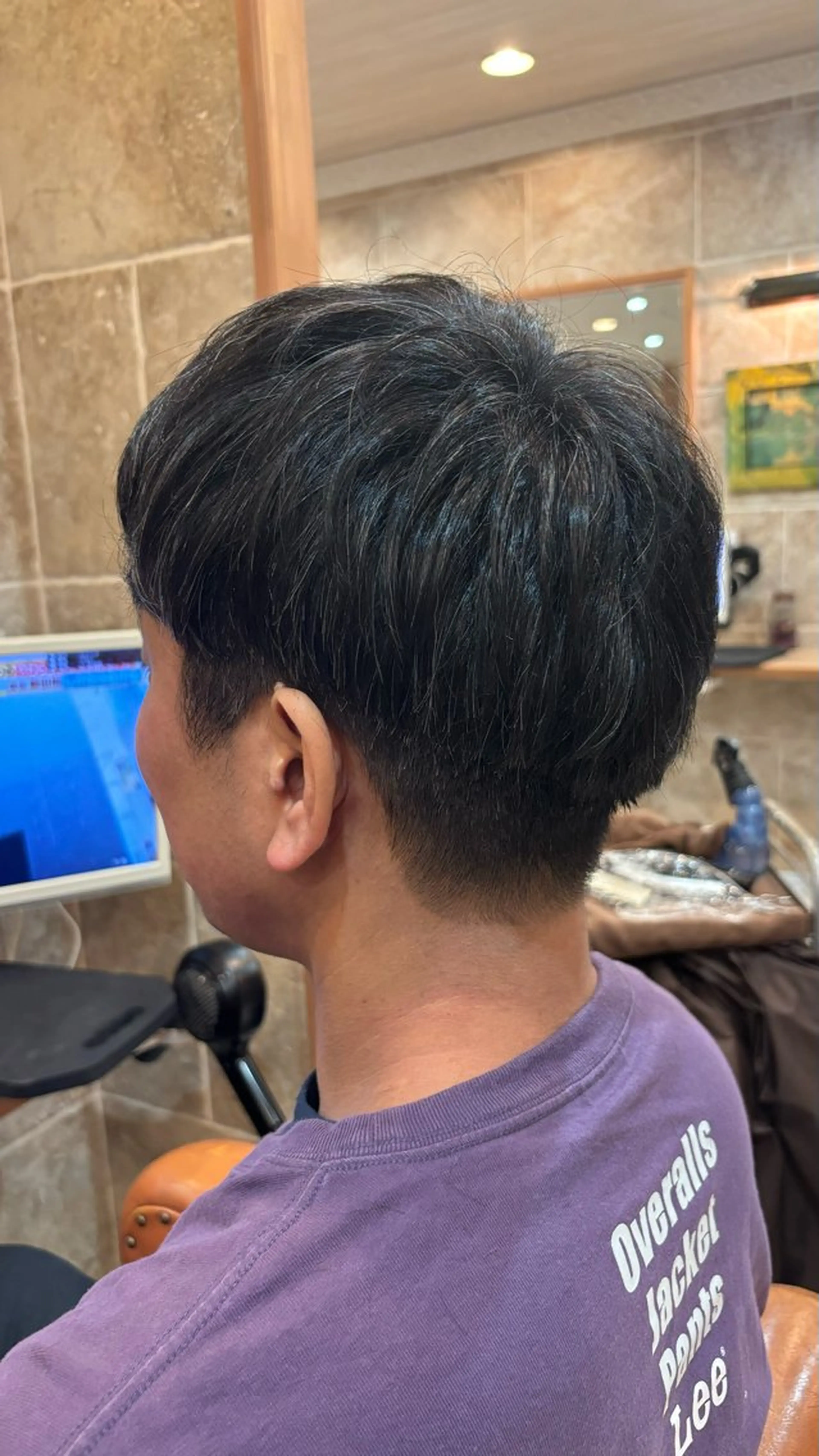 メンズ カット 松田 唯叶のヘアスタイル