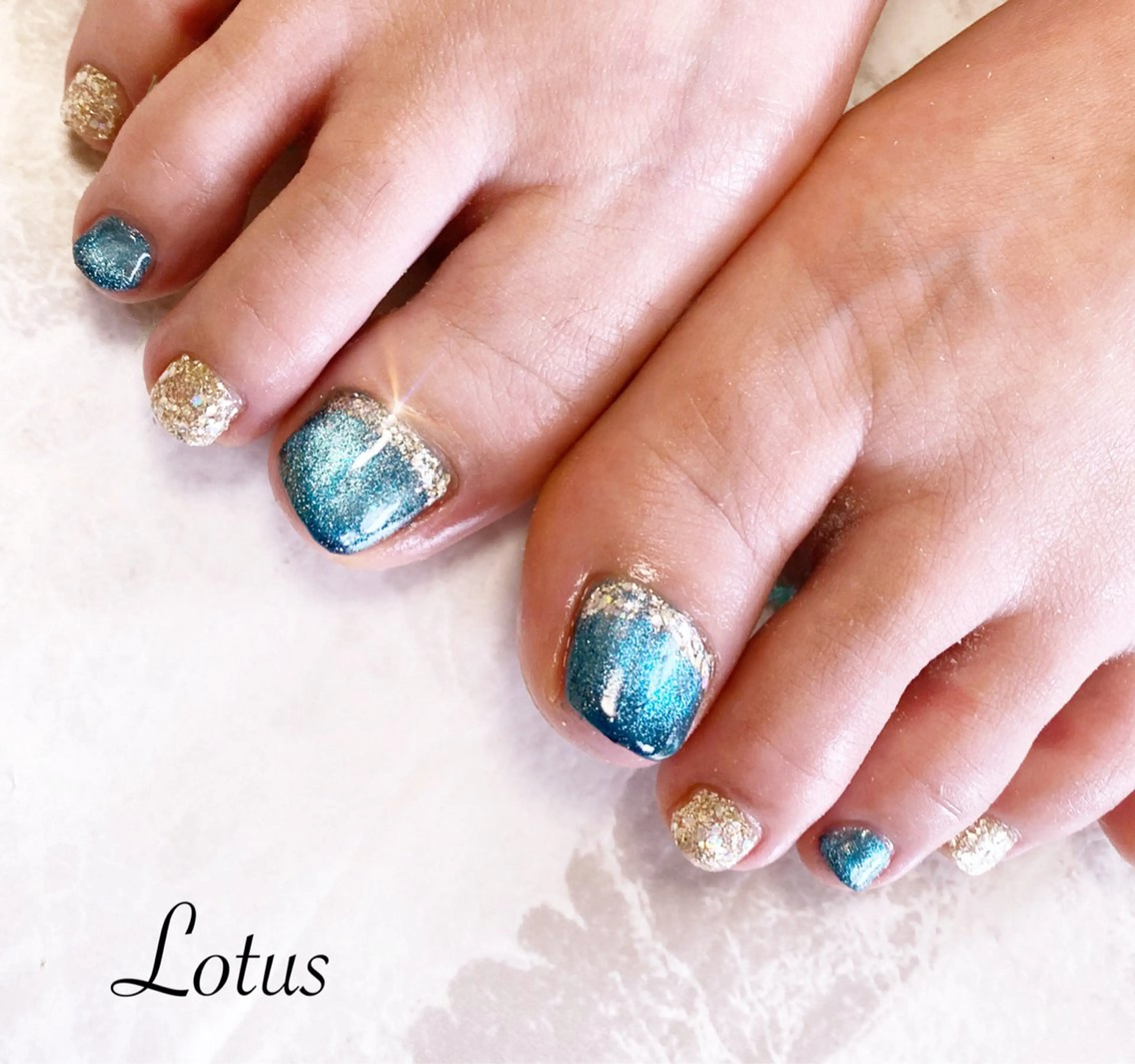 ネイル ハンドネイル フットネイル ネイル＆脱毛 Lotus🌸のネイルデザイン