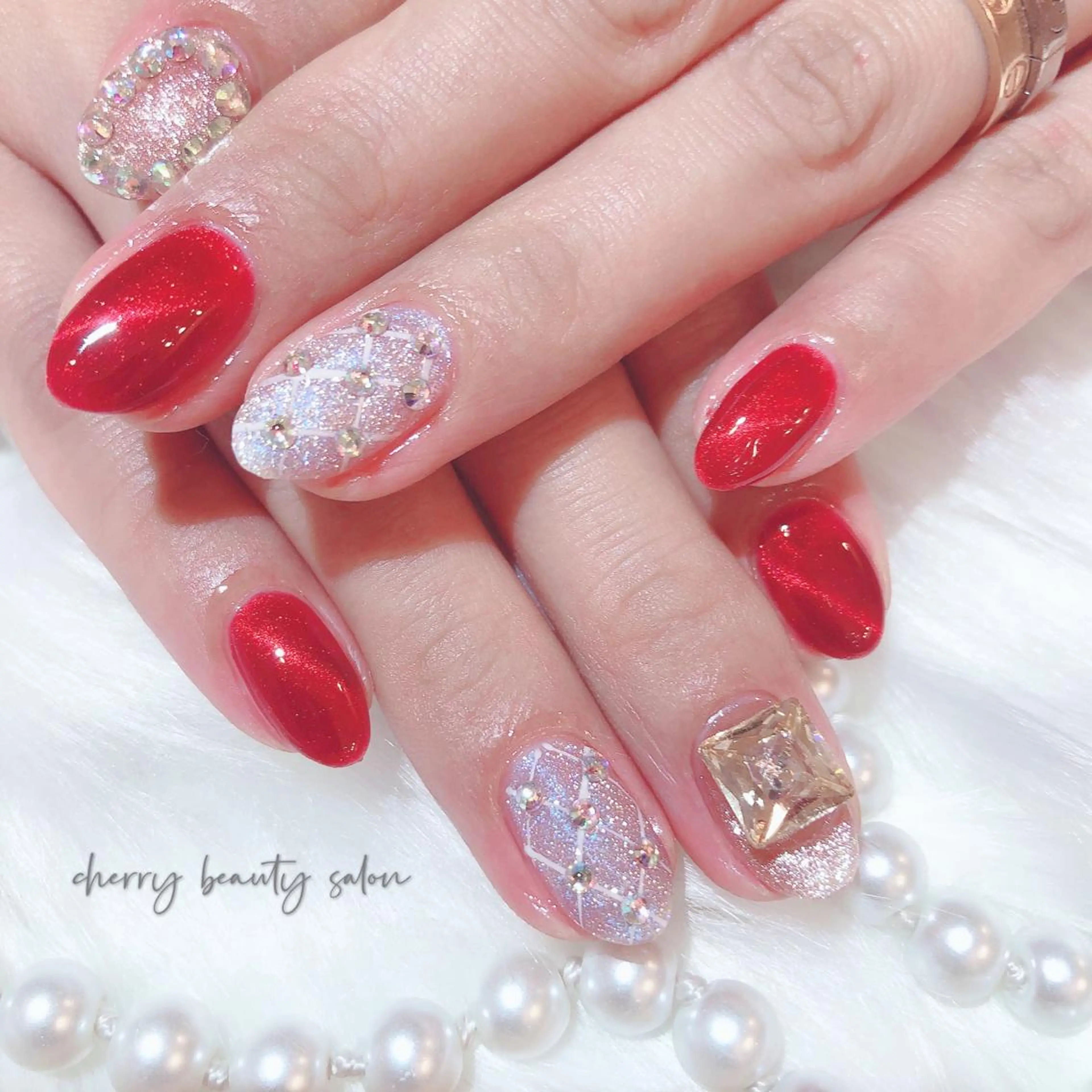 ネイル SAKURA 🍒のネイルデザイン