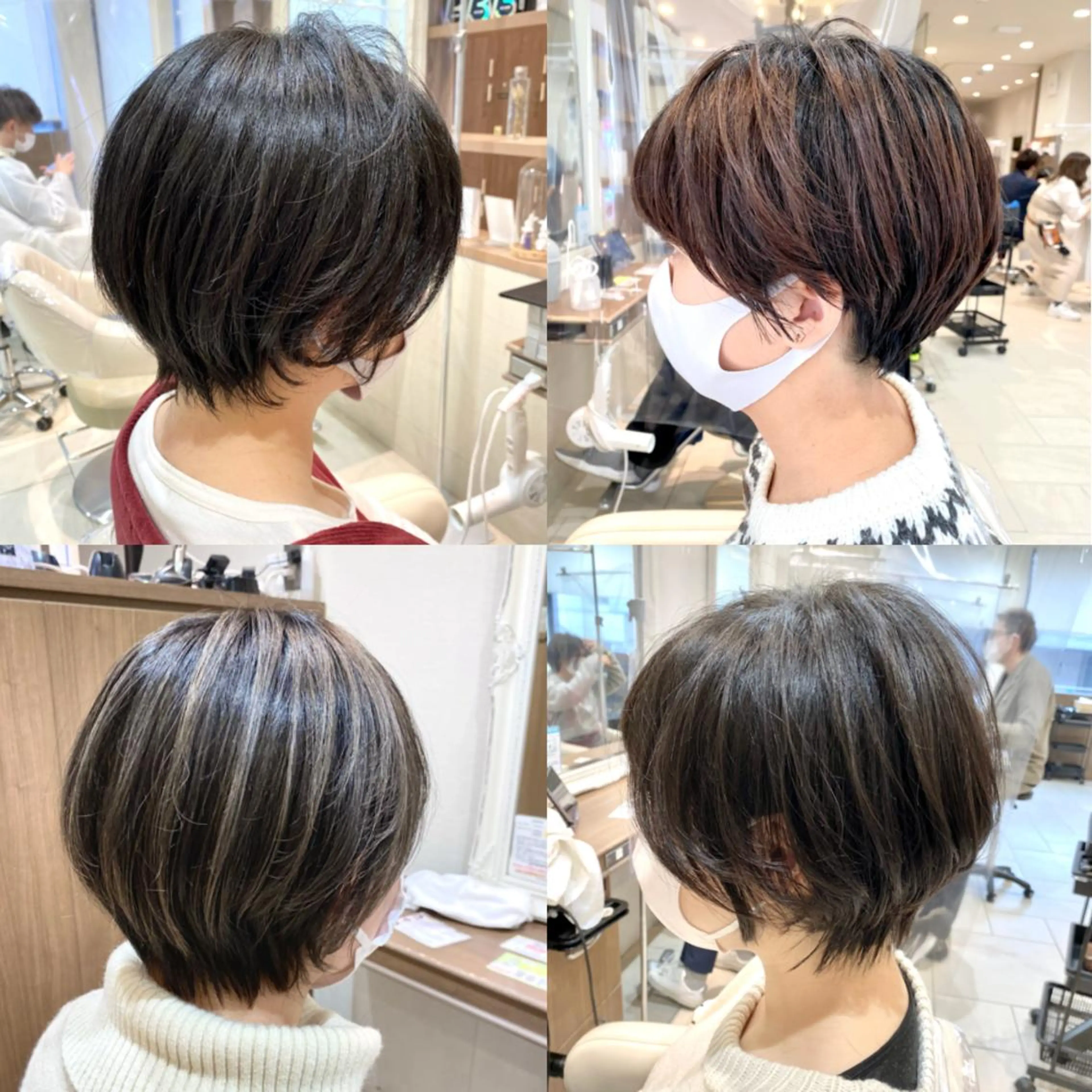 ショート ショートボブ ボブ ショートヘア 横山 直輝のヘアスタイル