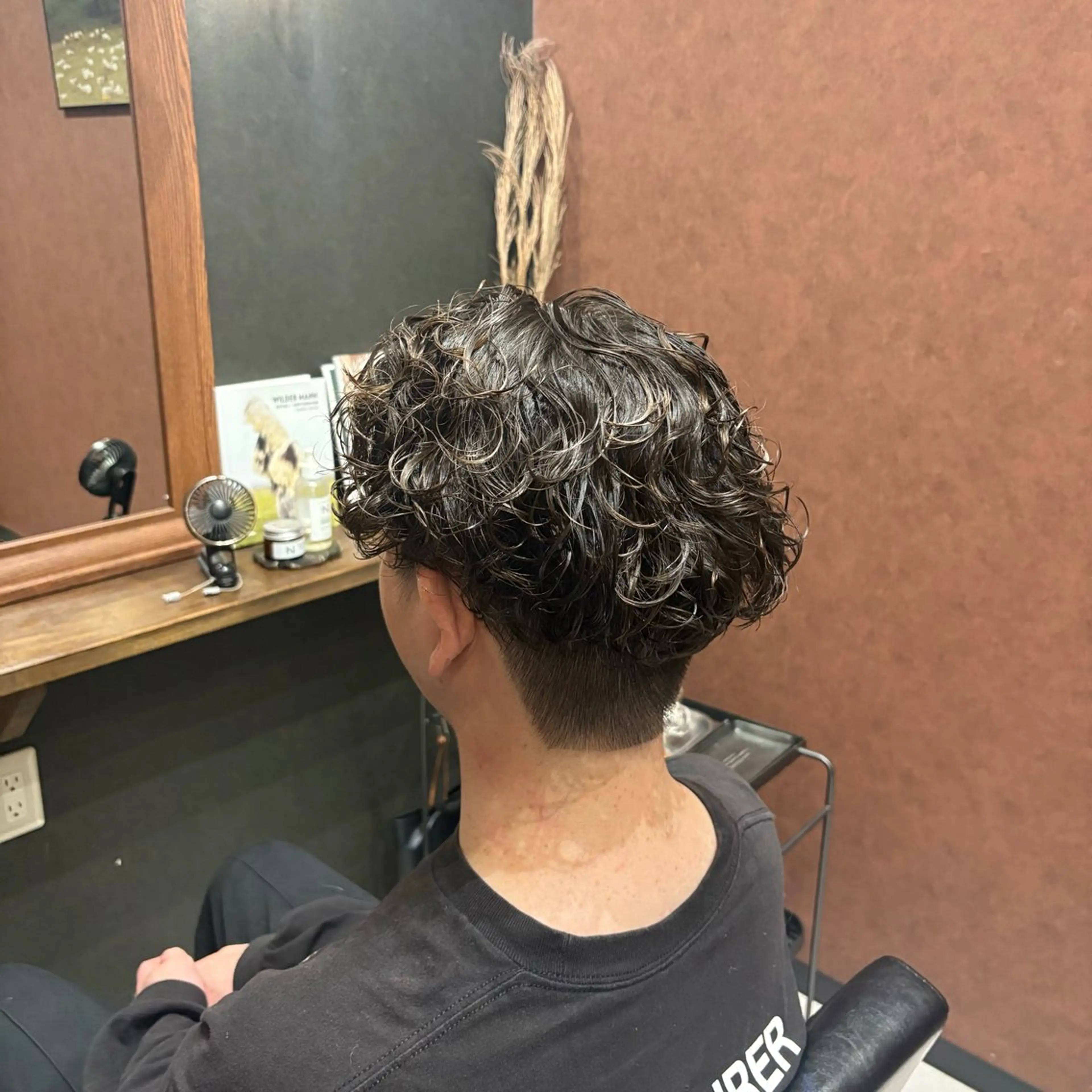 パーマ メンズ カット パーマ E 難波店 Rei /メンズのヘアスタイル