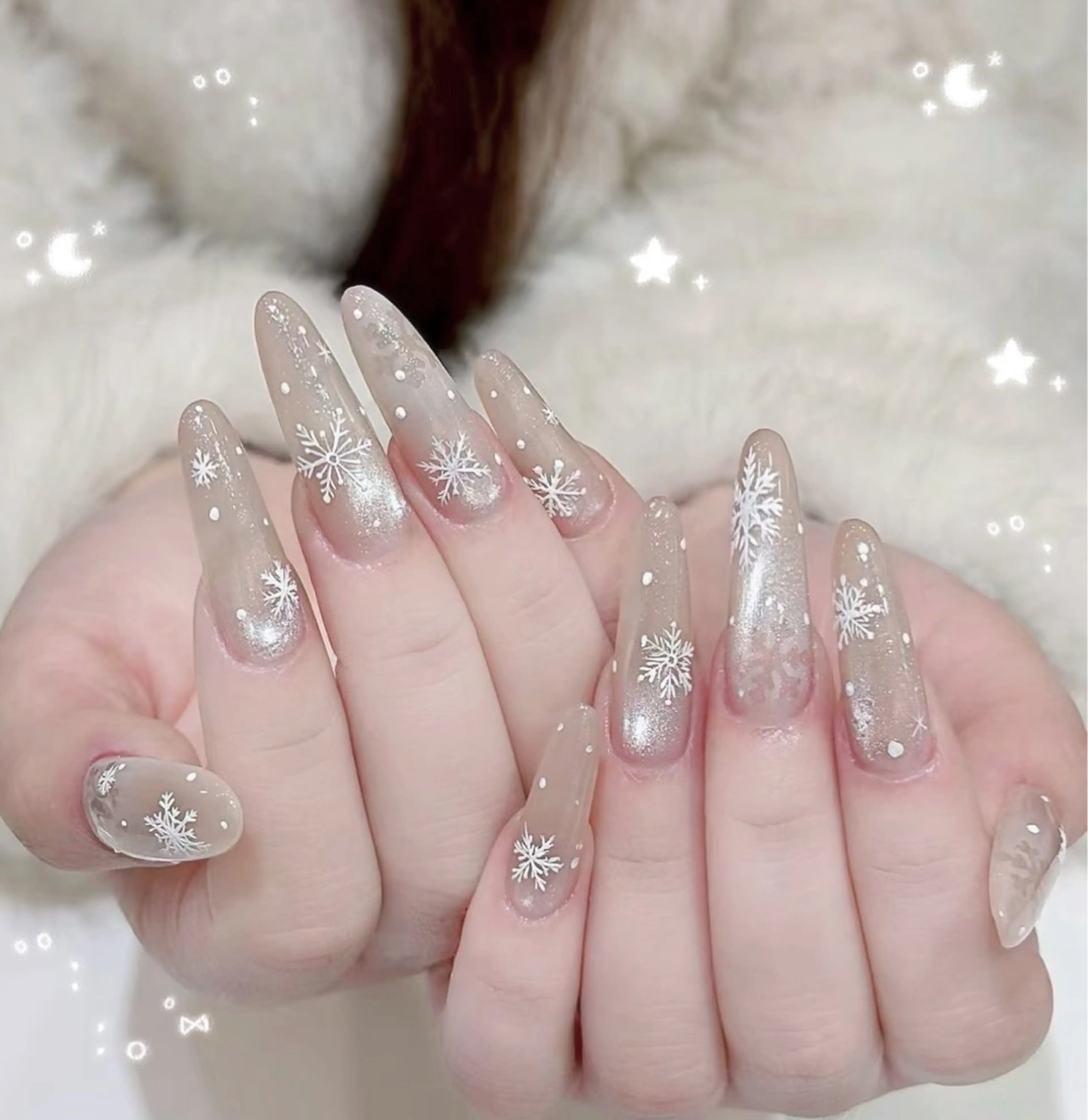 ネイル チークネイル 長さ出し フレンチネイル ガーリー 韓国ネイル ハンドネイル ハンドケア Sun Nail 池袋のエステ・リラクイメージ