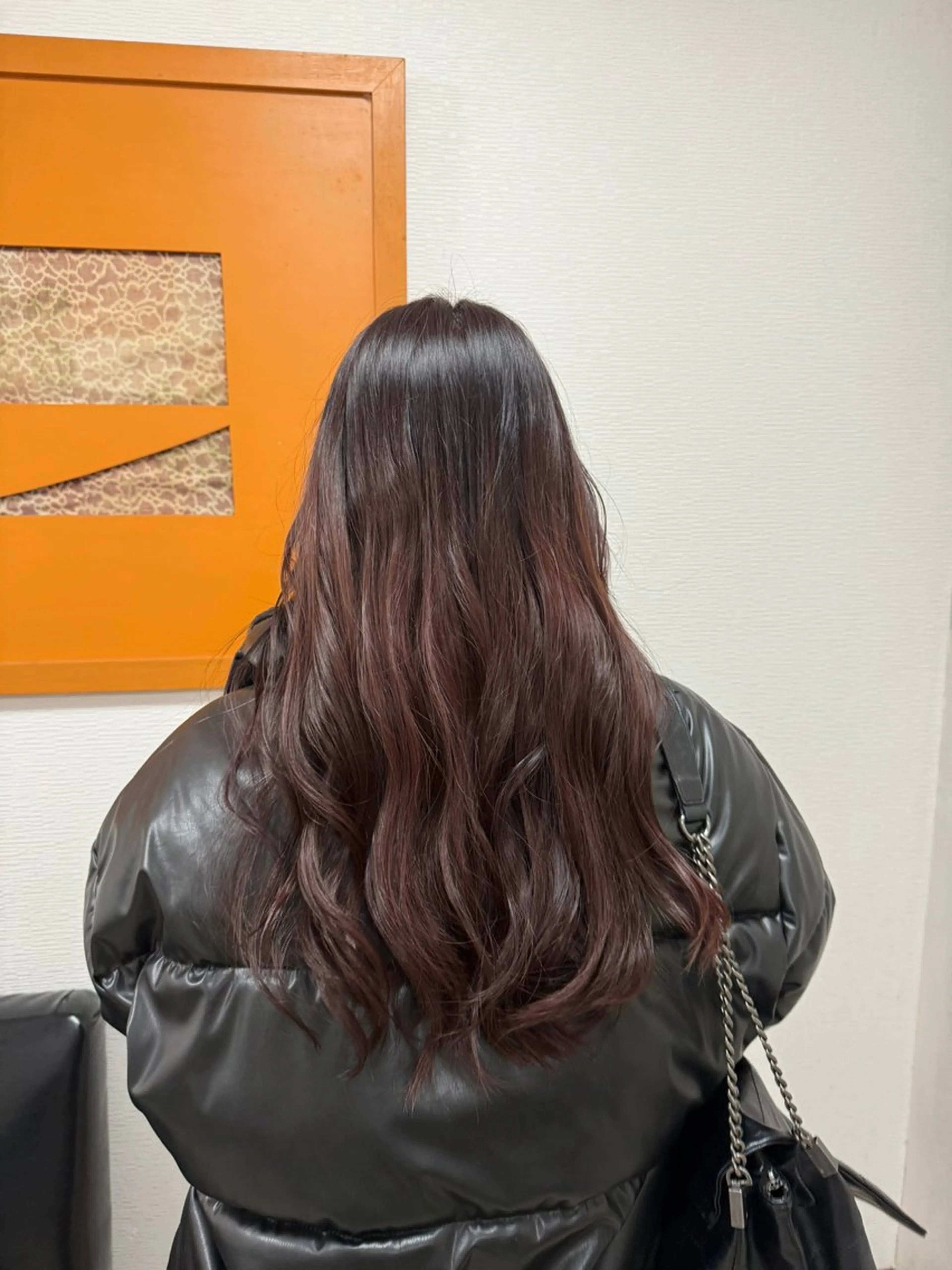 セミロング ヘアカラー The centralのヘアスタイル