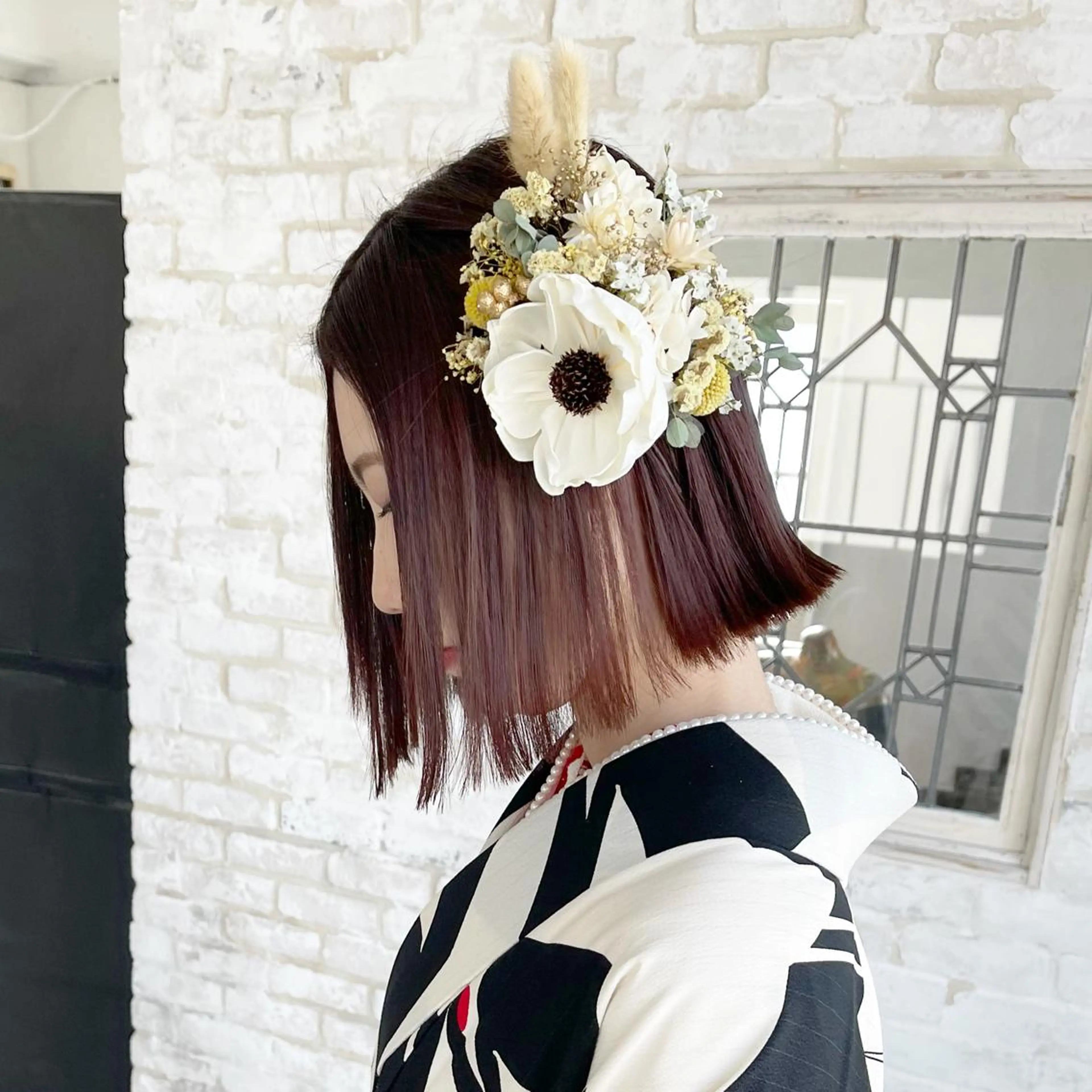 卒業式袴&ヘアセットの写真