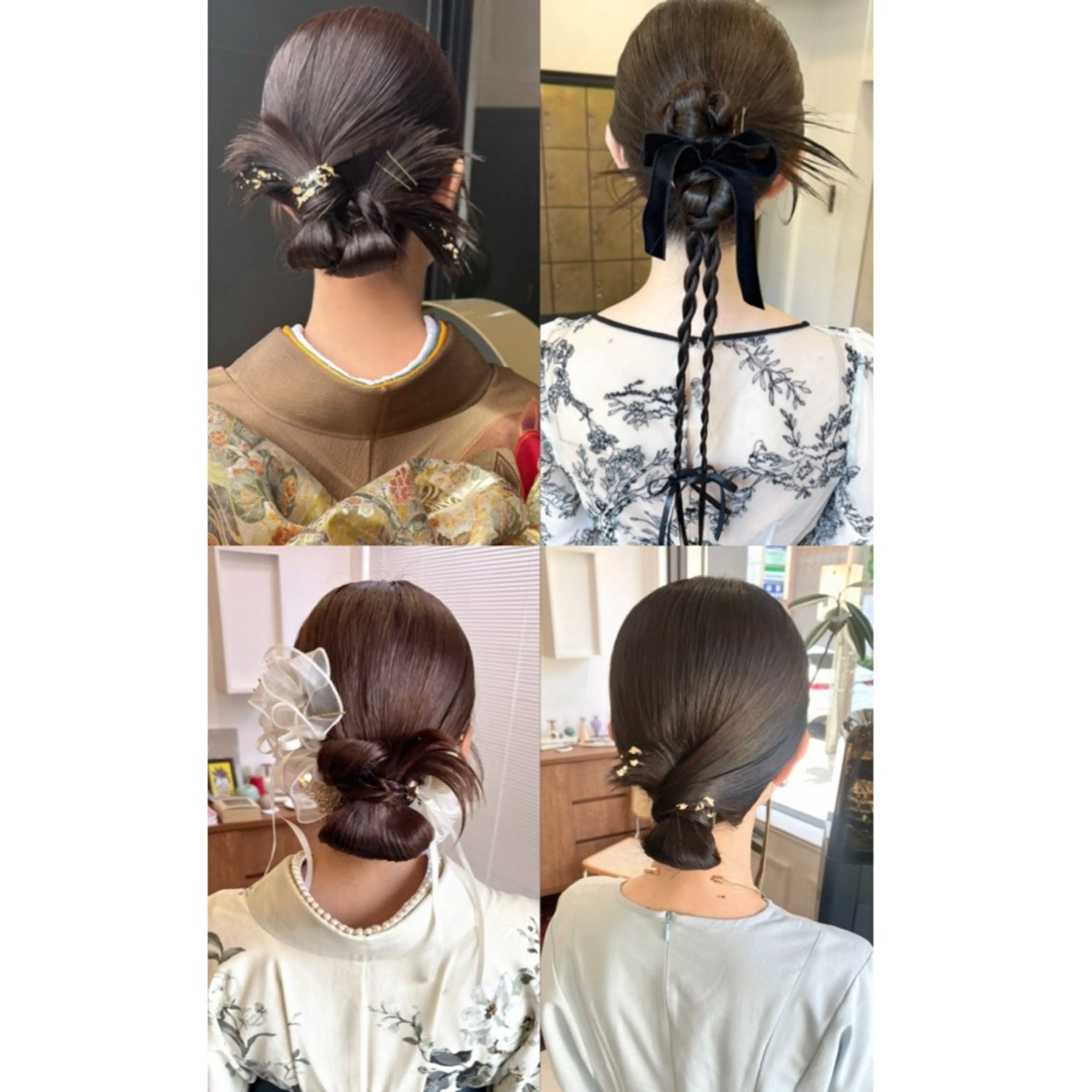 ヘアセットの写真
