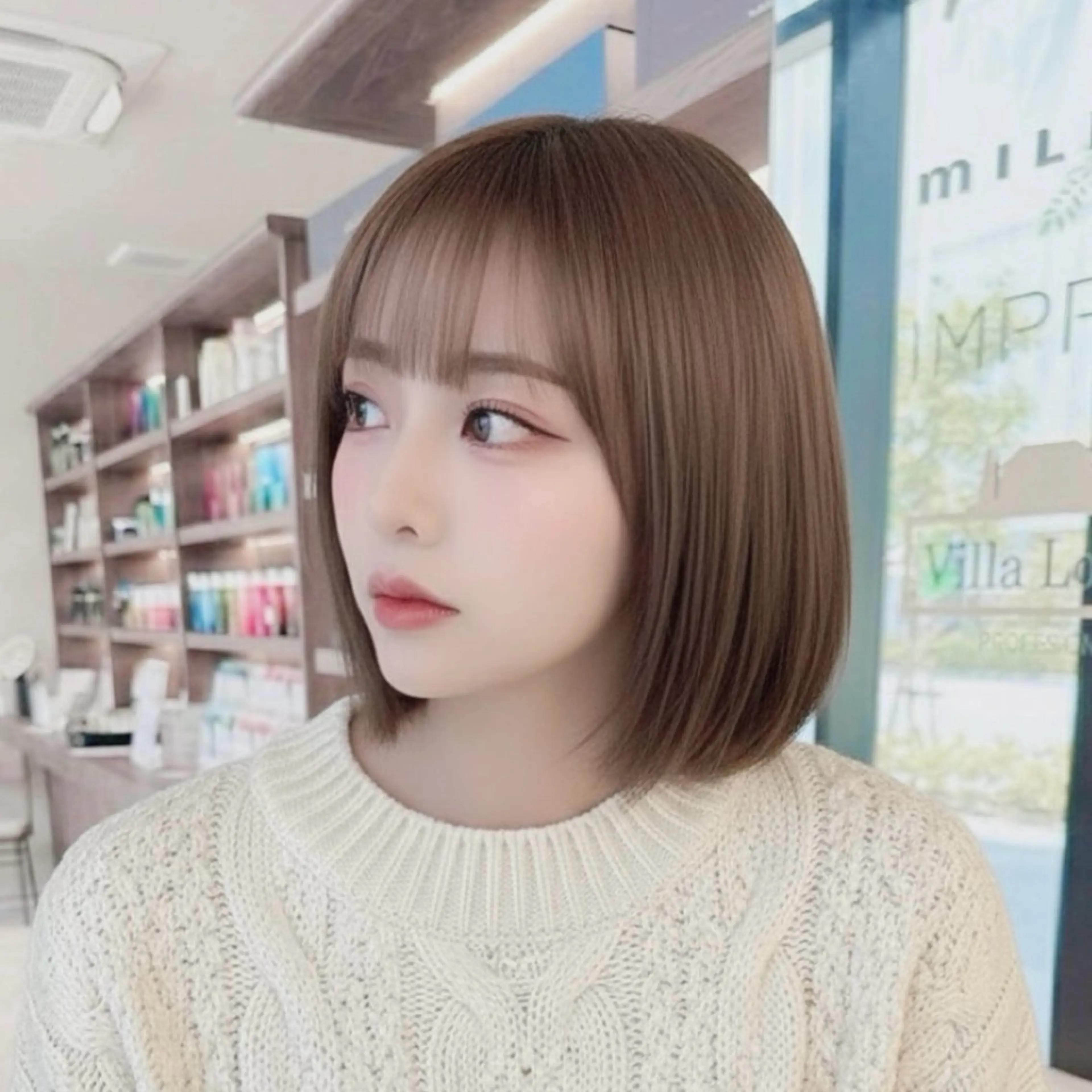 ショート GIEN Smart Salon by milbon 西宮ガーデンズ　プラス所属・吉原 星稀のヘアスタイル