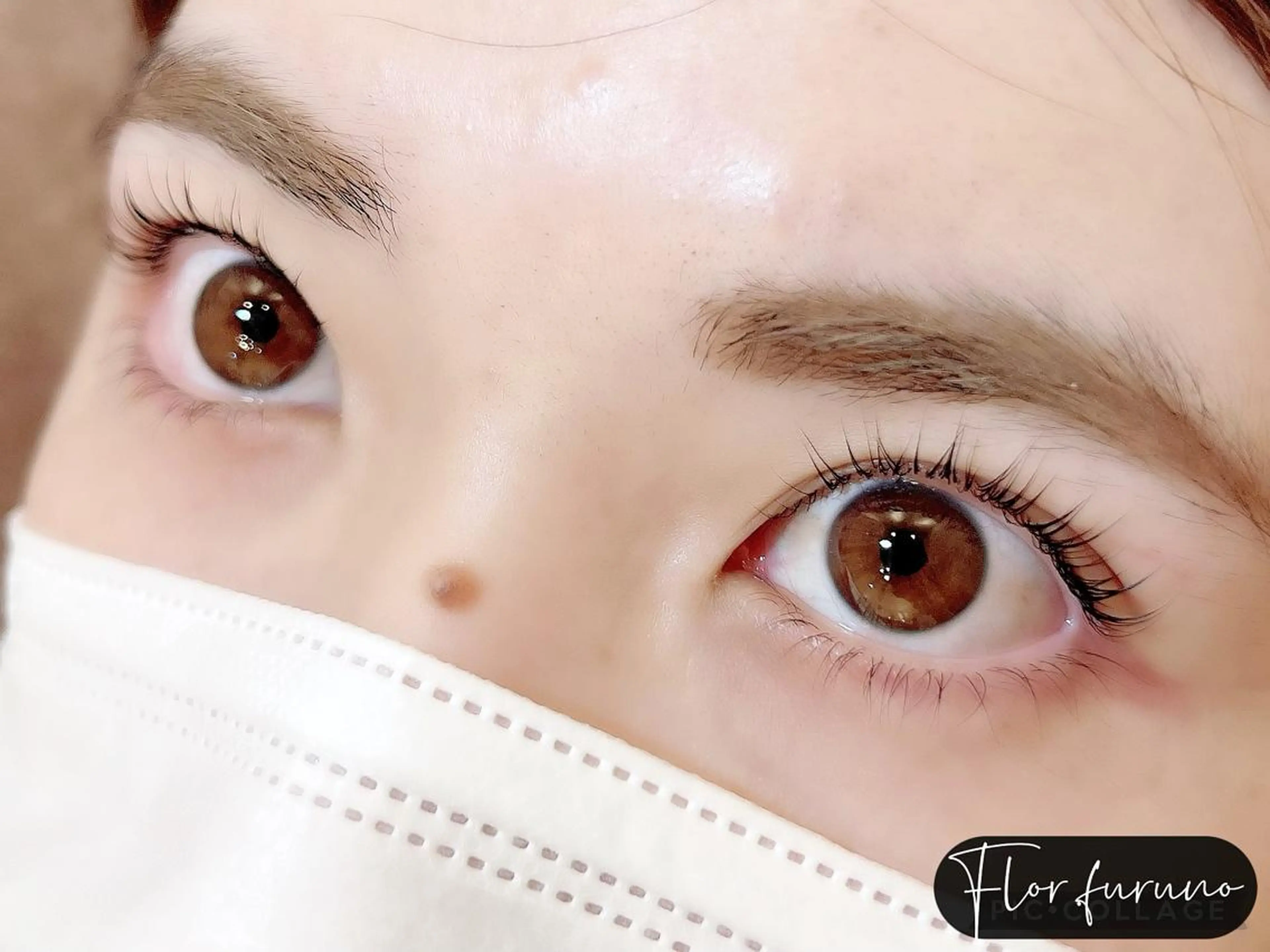 マツエク・マツパ アイブロウ パリジェンヌラッシュリフト マツパ Flor上大岡 ＊フルノ リナ＊のマツエク・マツパデザイン