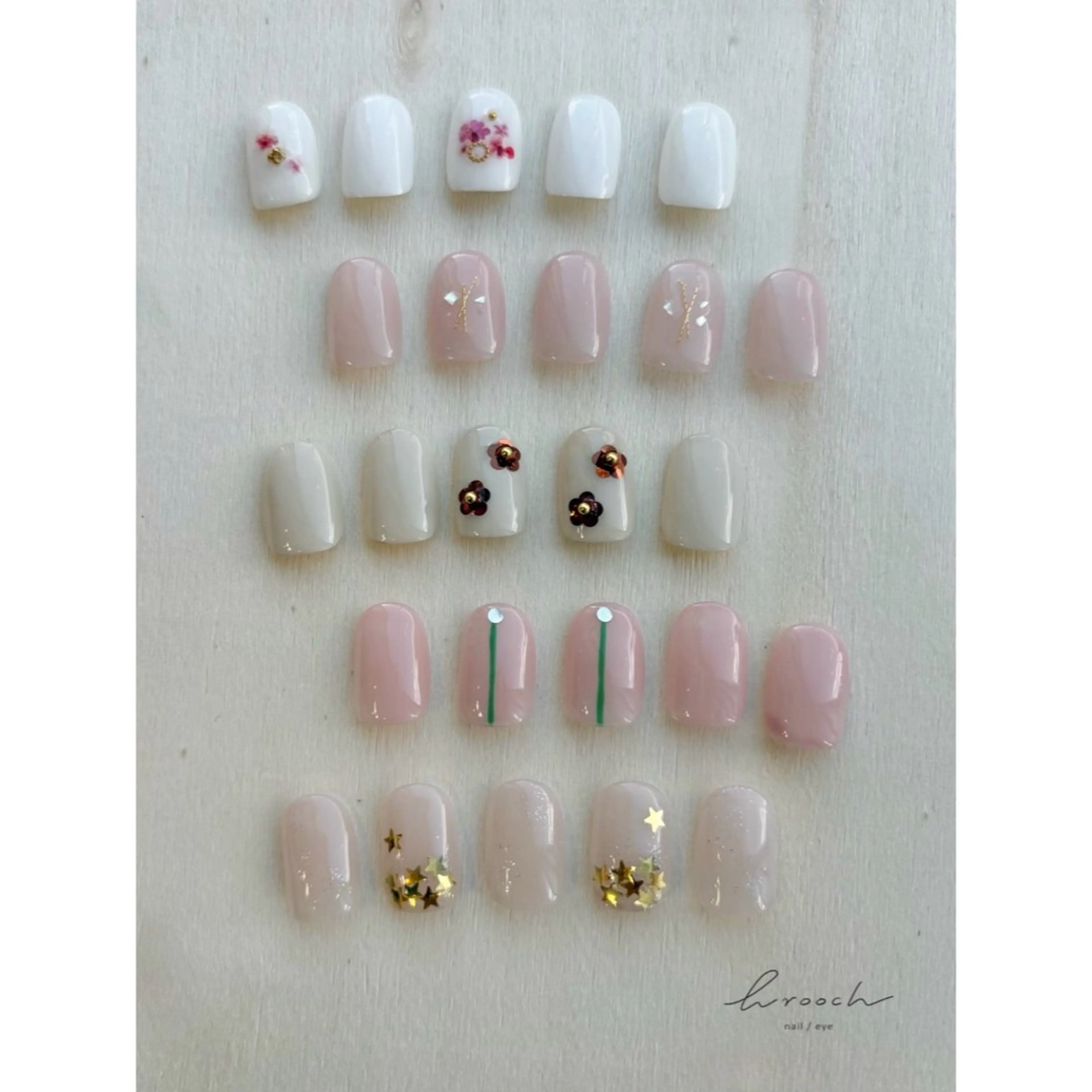 選べるsimpleアート🥮【オフなし・ケア込み】の写真