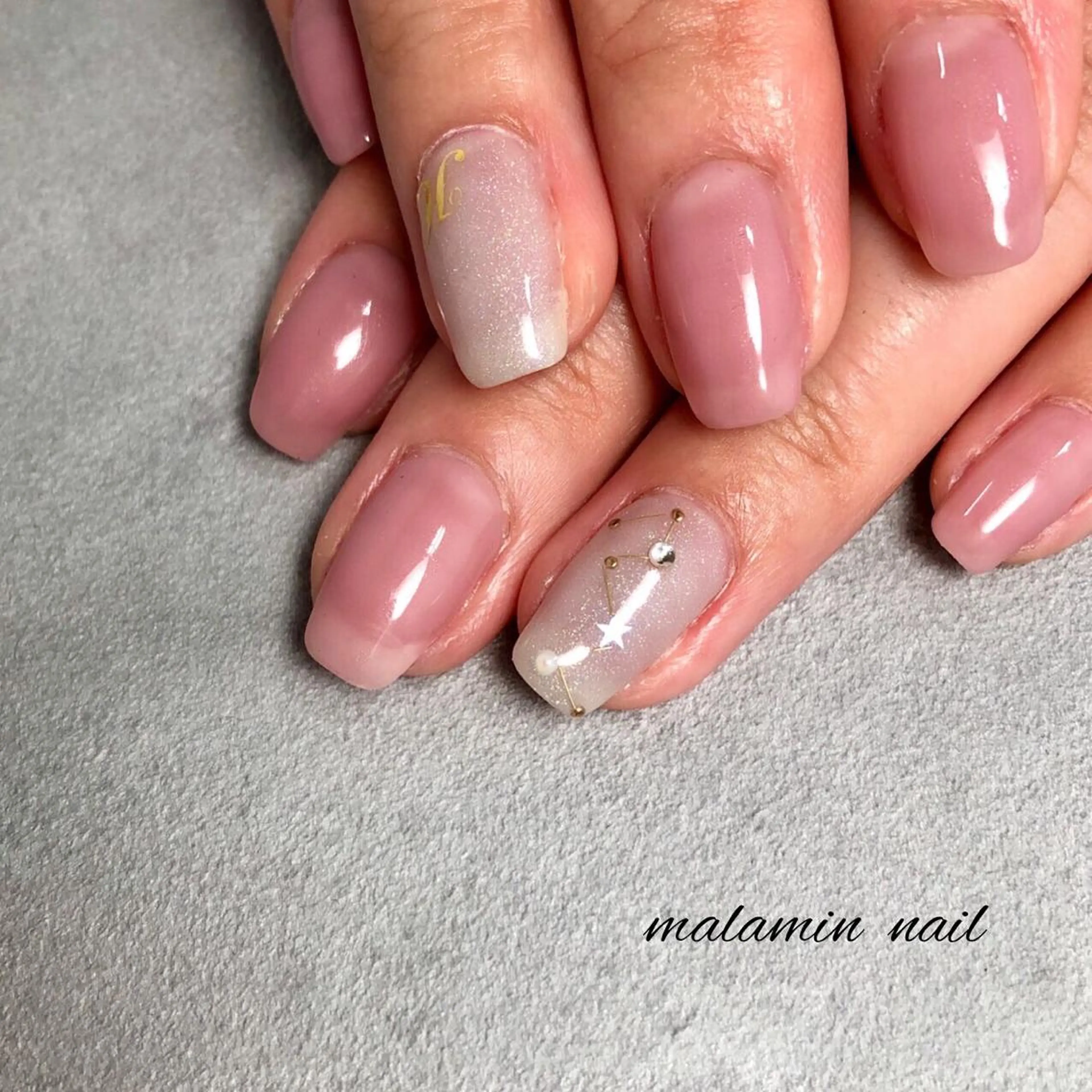 ネイル 持ち込み Nemoto Mariのネイルデザイン