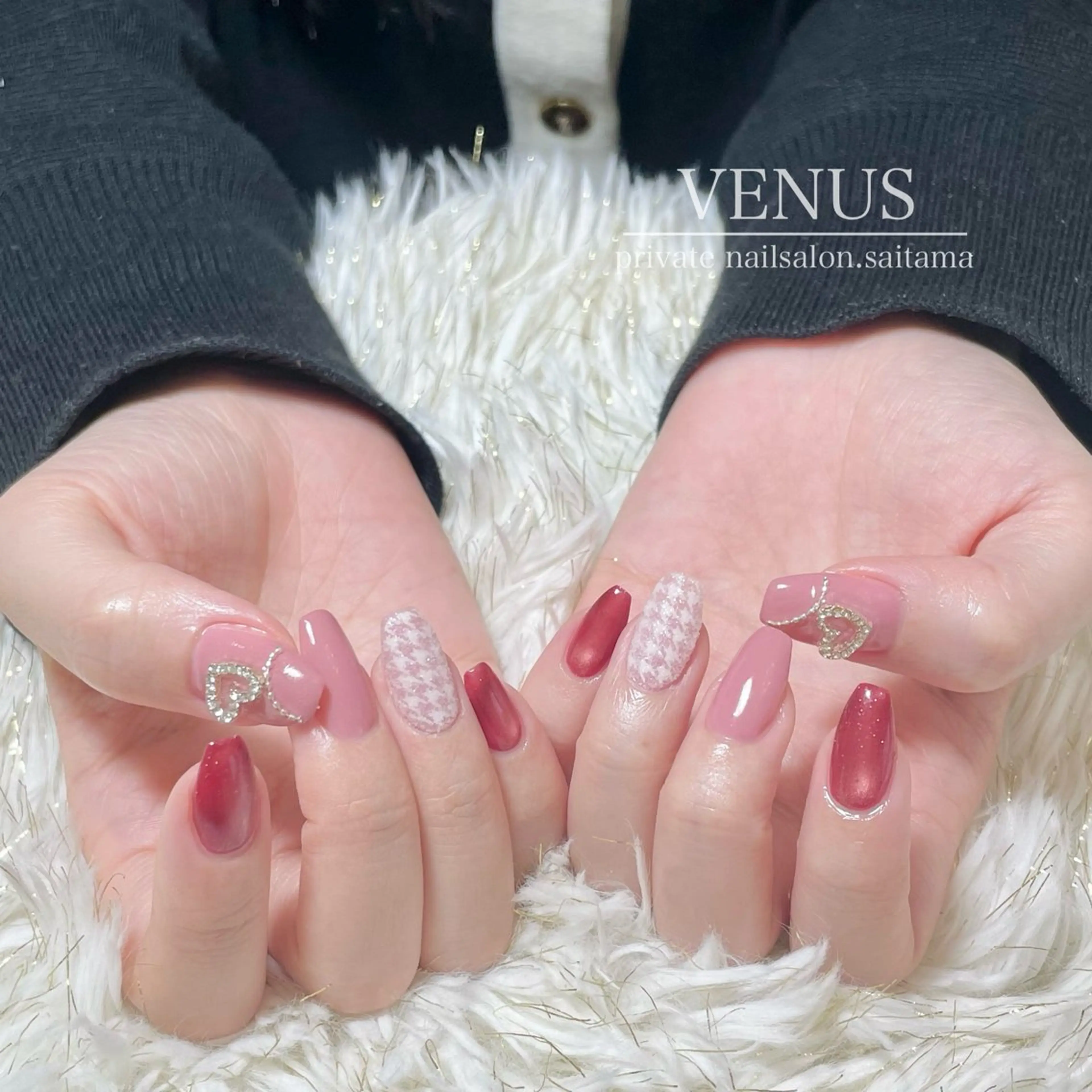 ネイル ロングネイル ハンドネイル nailsalon VENUSのネイルデザイン