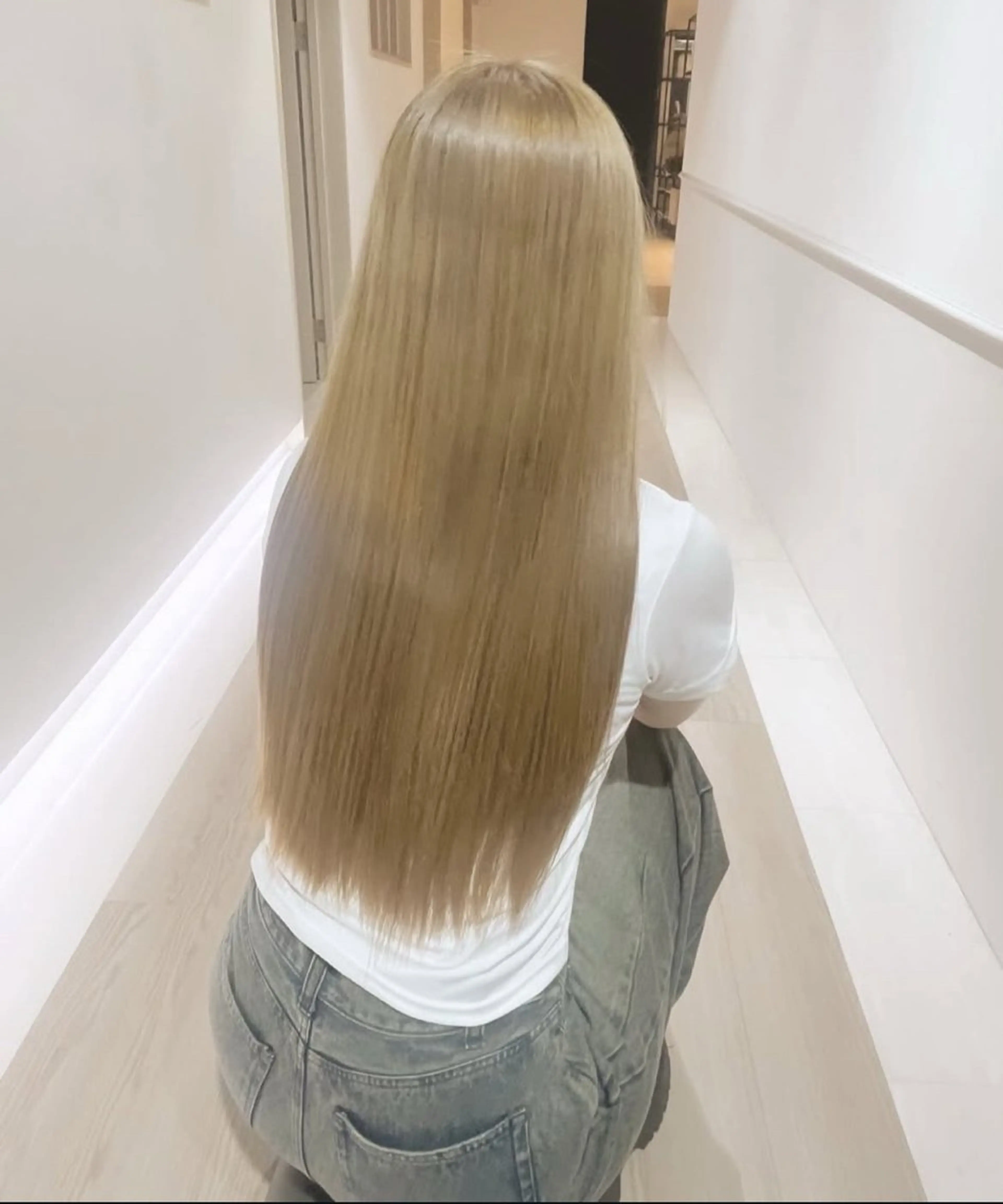 カラー ベージュカラー ニトウ レイナ🌺🌴🐠のヘアスタイル