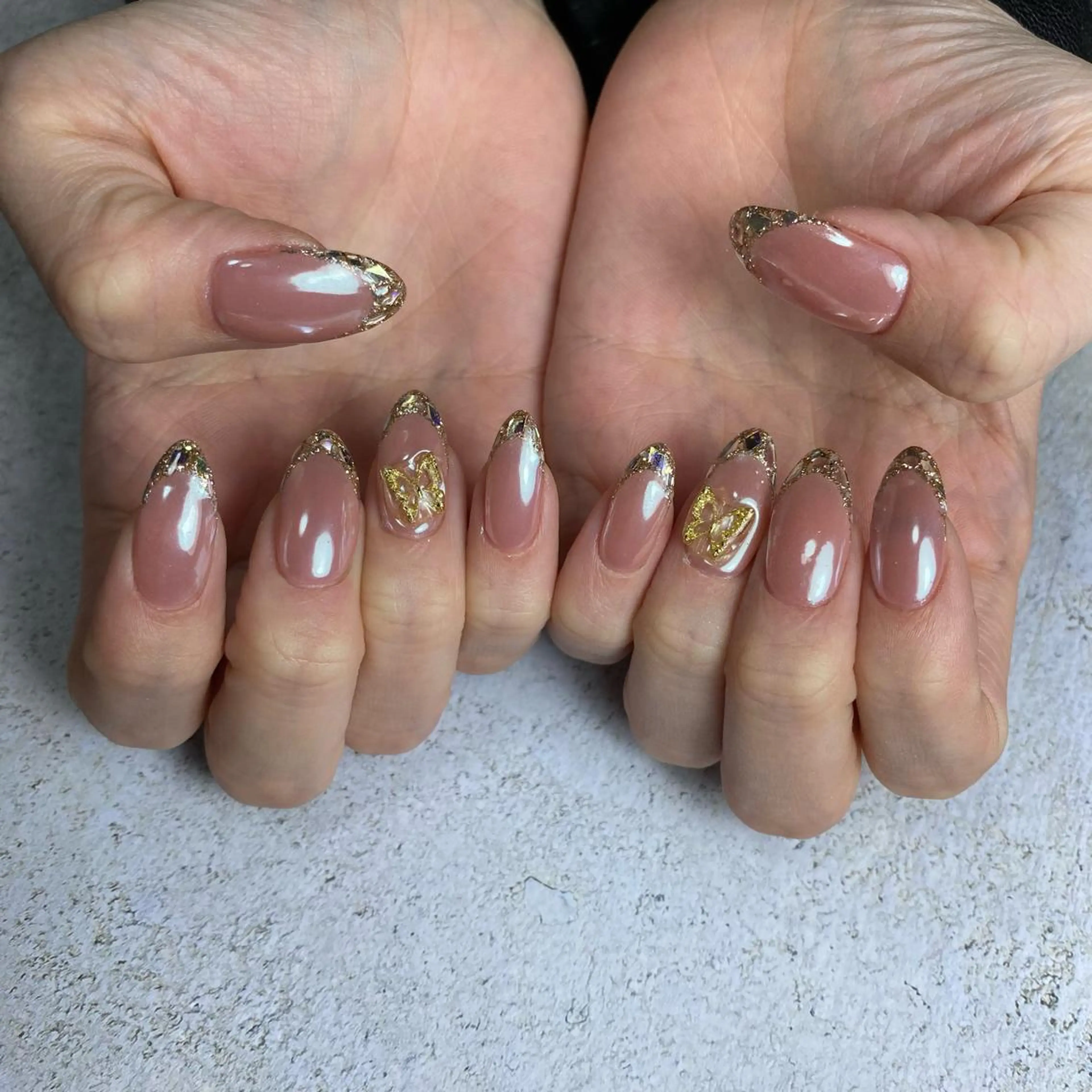 ネイル ミラーネイル ハンドネイル Re:Smil所属・☺︎ NOZOMI☺︎のネイルデザイン