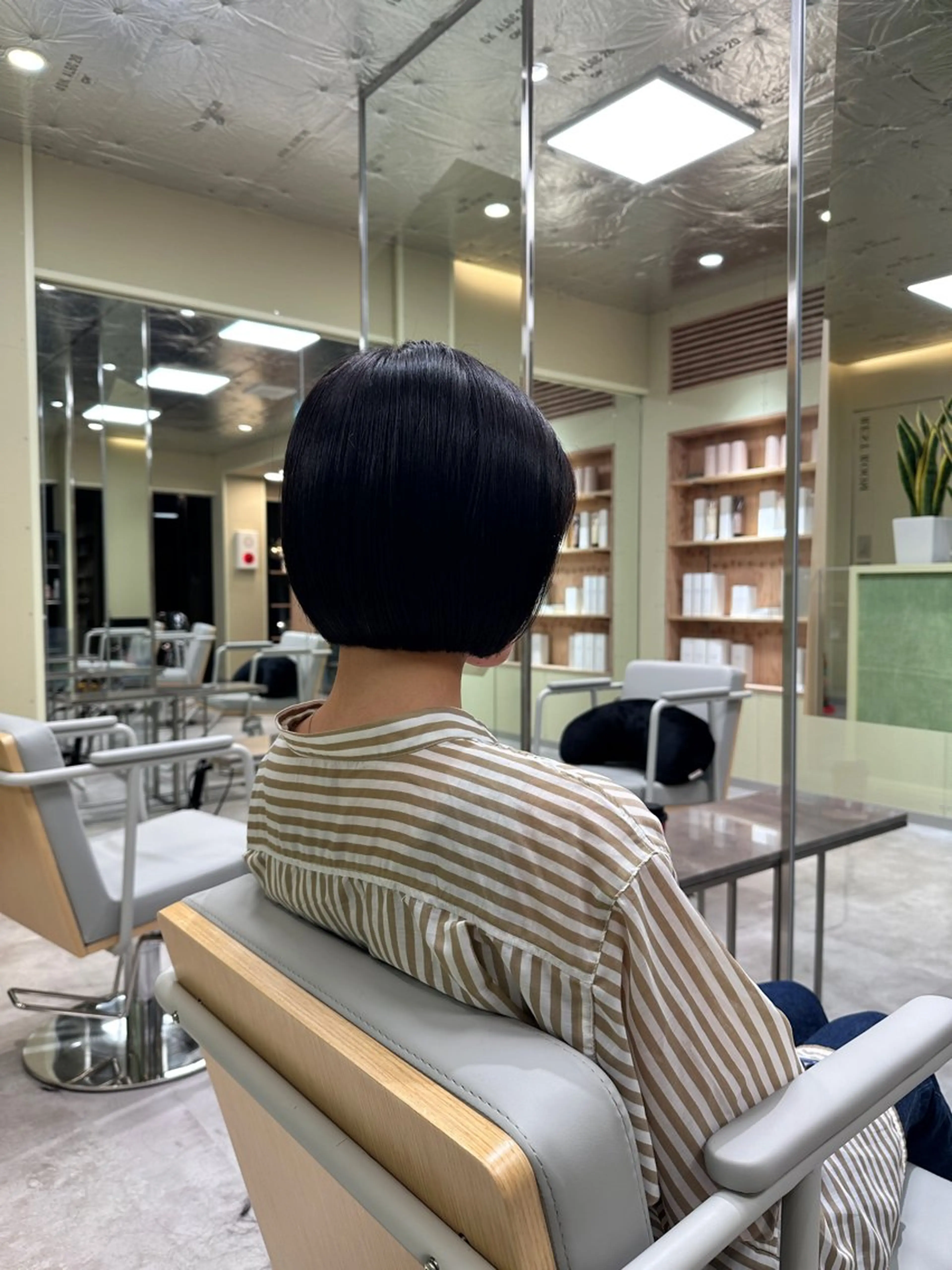 ショート ボブ/ぱつっとボブ/ 谷口 海星のヘアスタイル