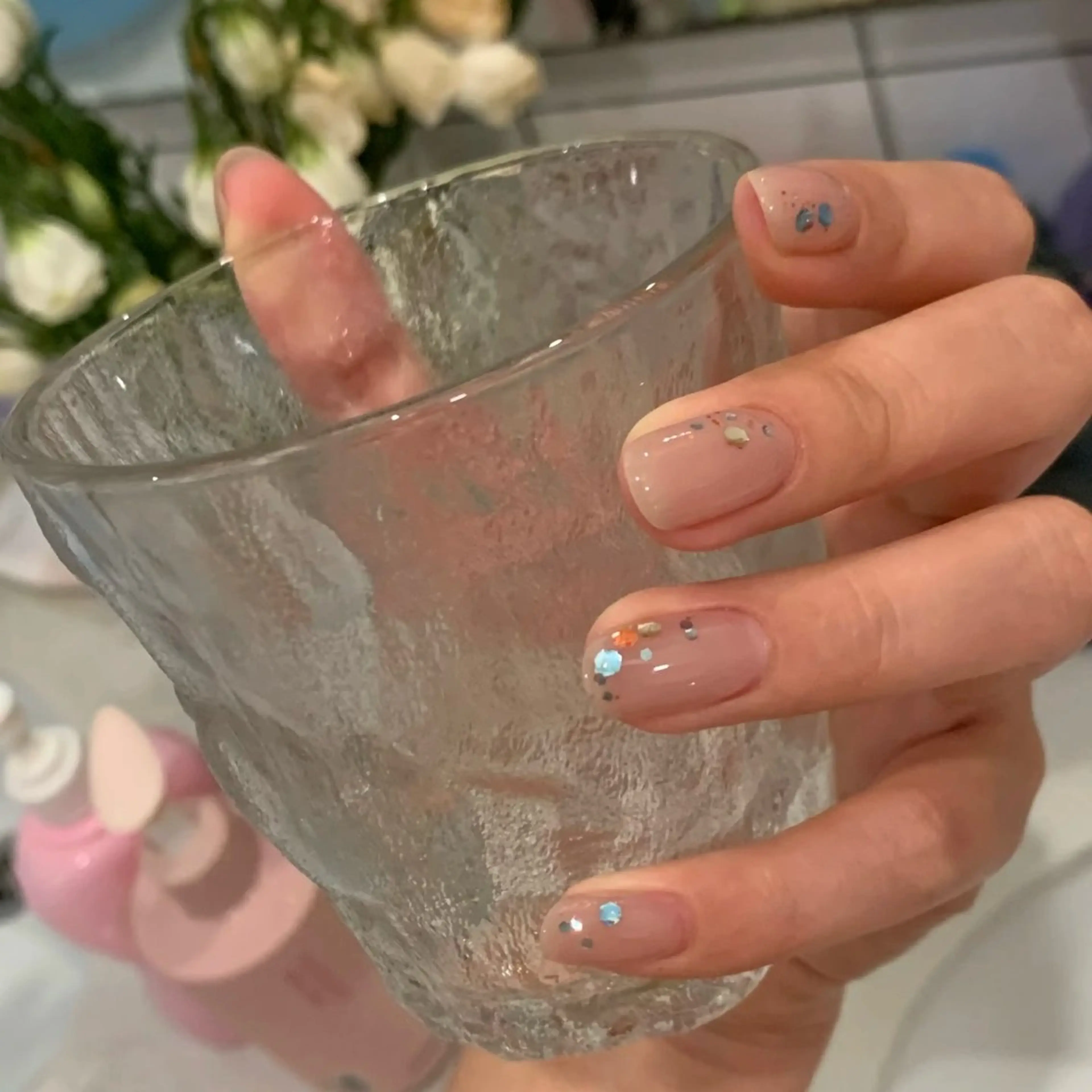 ネイル アートネイル シンプルネイル Nail salon Amoureuse ネイルサロン アムルーズ所属・ネイリスト ミクのネイルデザイン