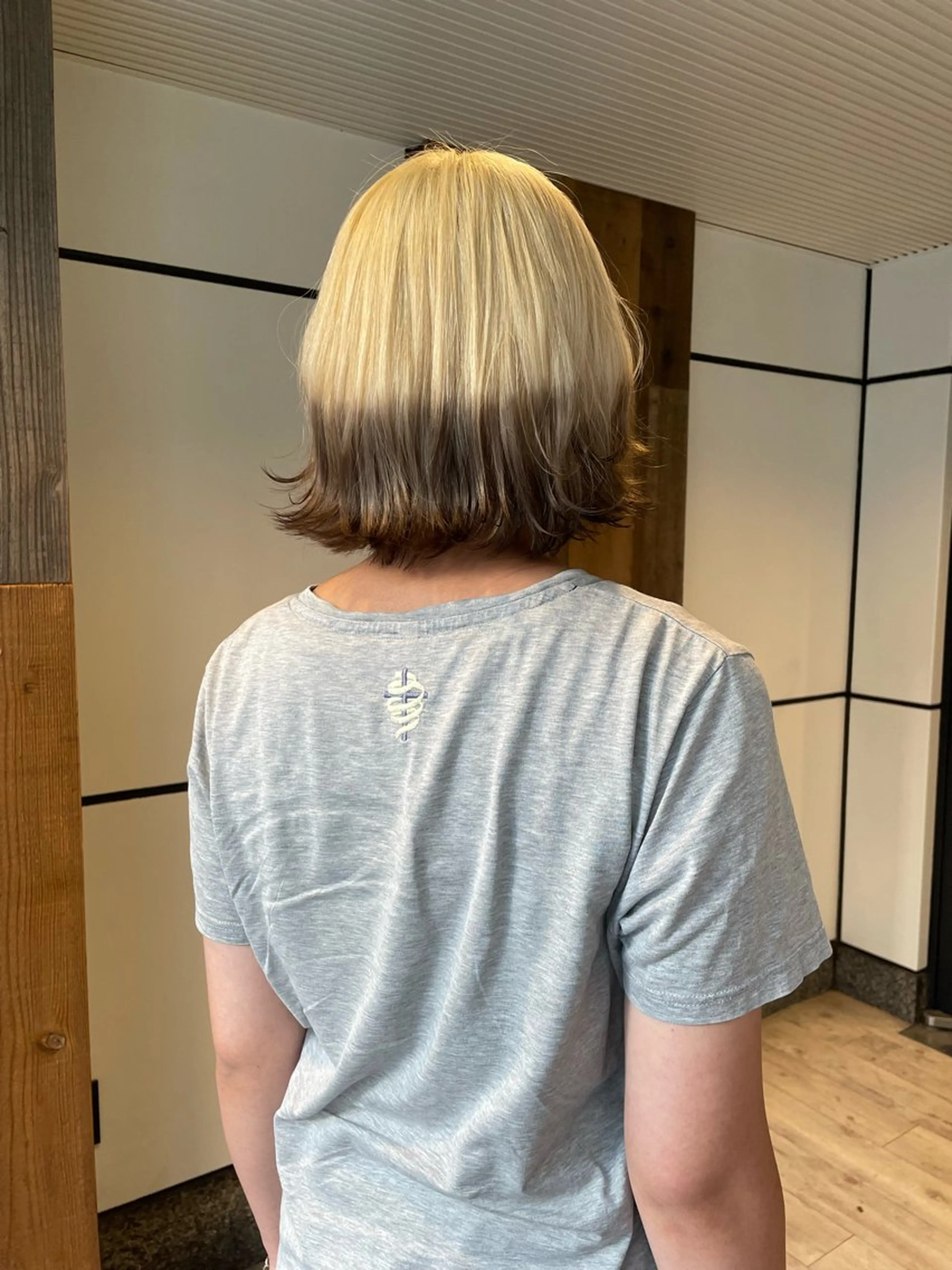 ショート カラー ヘアカラー 渋谷 留菜のヘアスタイル