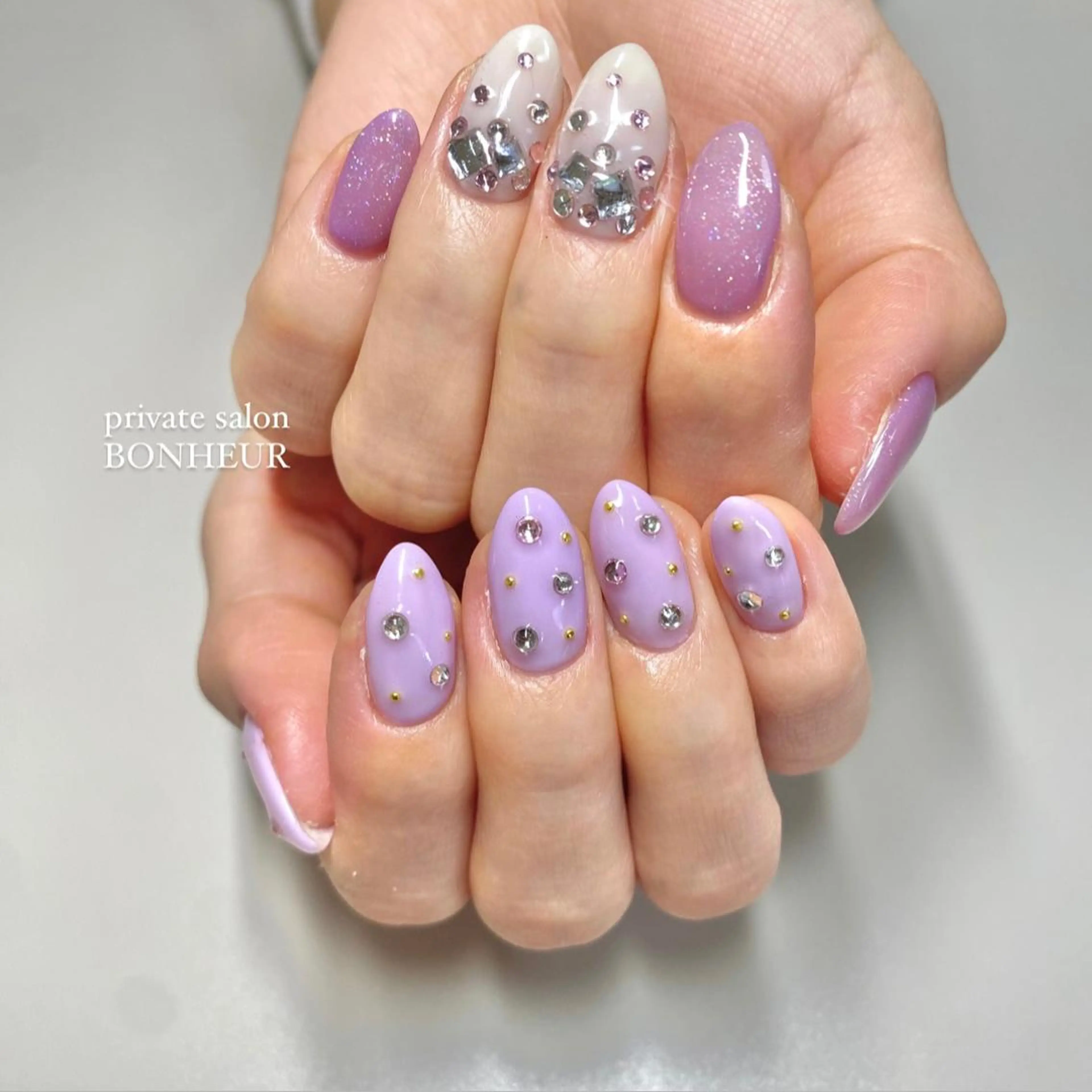 ネイル ハンドネイル BONHEUR Annaのネイルデザイン