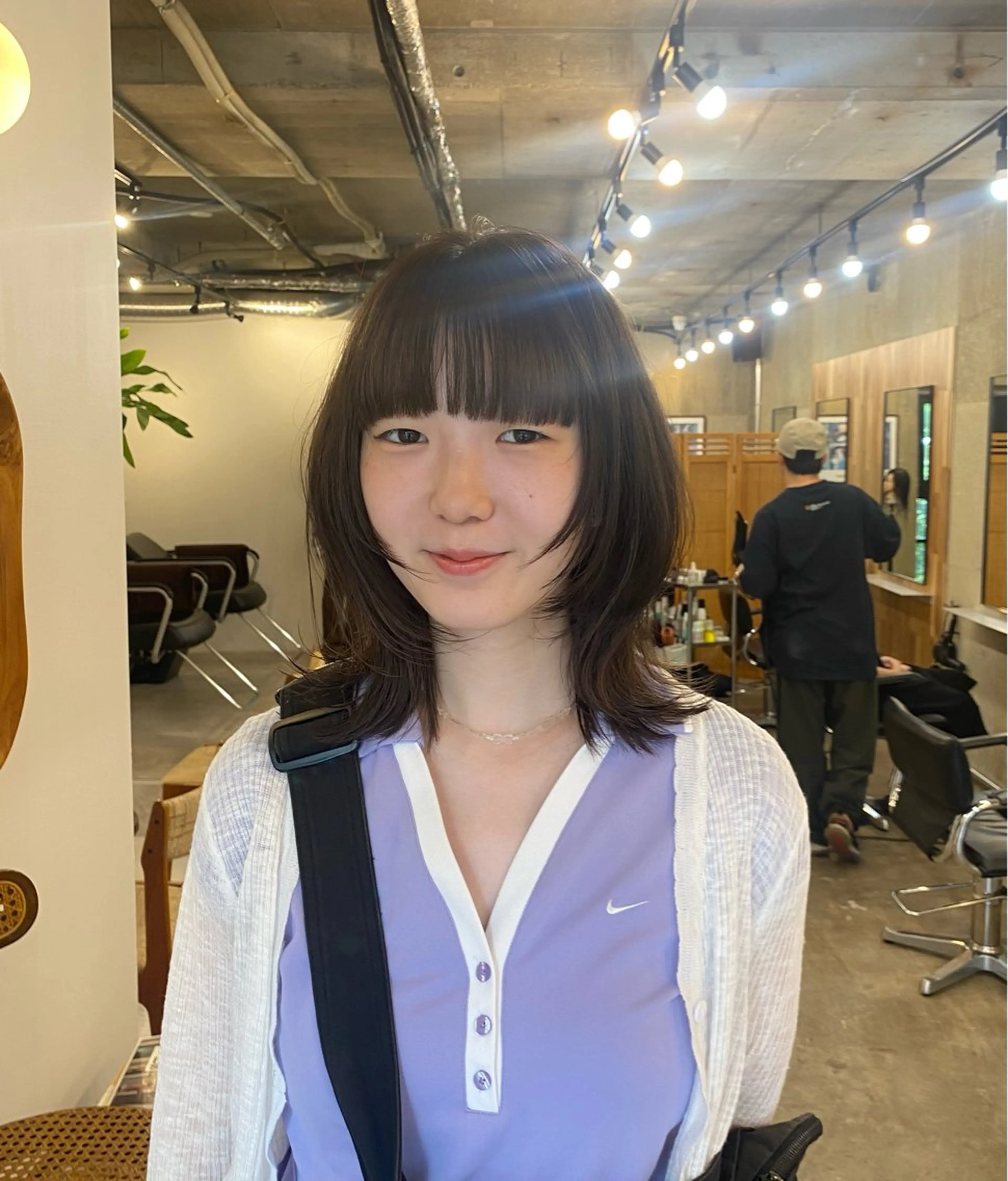 ミディアム nao/ colorのヘアスタイル