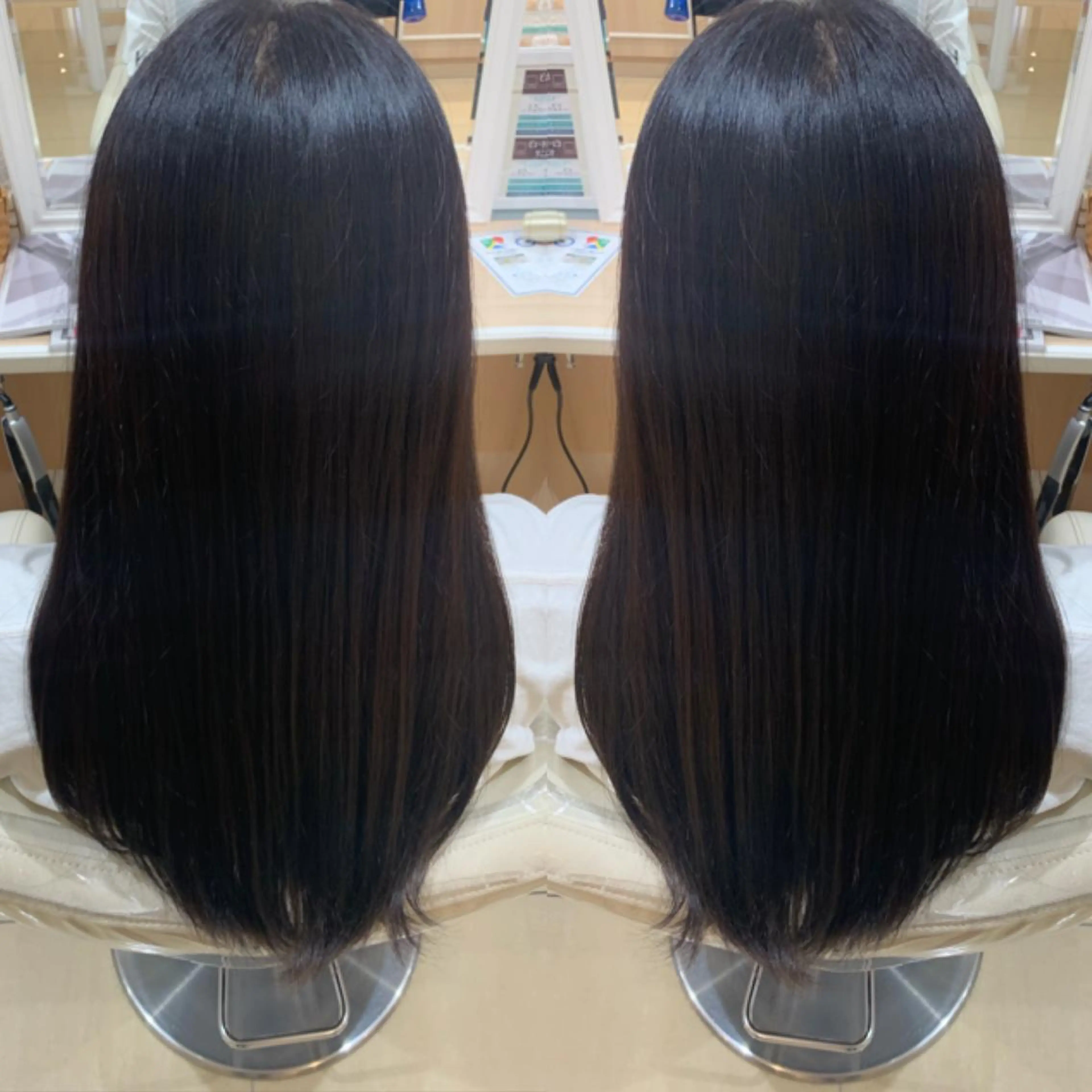 ロング 🩵波巻き／ツイスパ HARU💎のヘアスタイル