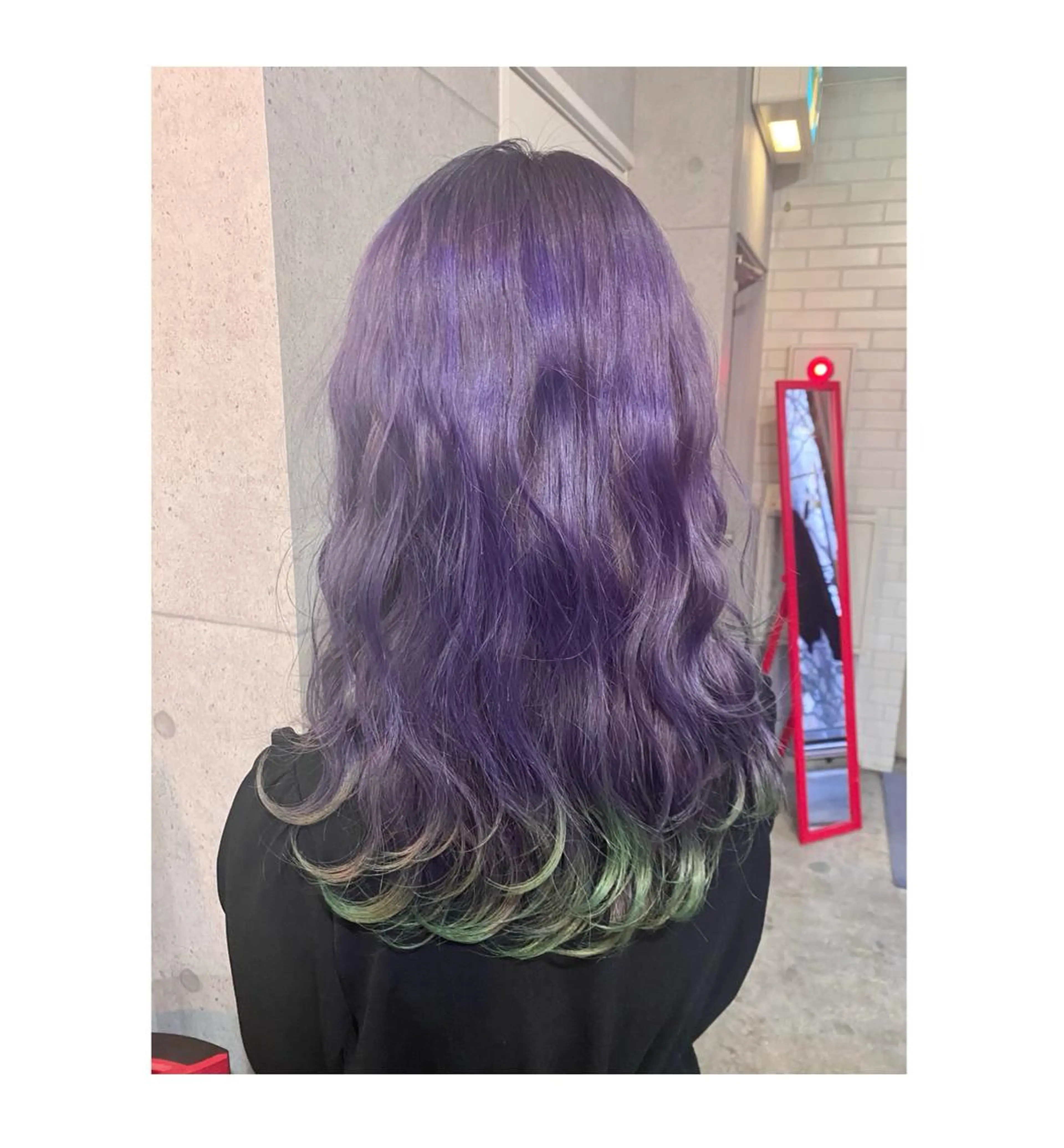 ロング カラー ヘアカラー GARU-ガル-所属・TSUNO🦖 派手髪/オタク美容師のヘアスタイル