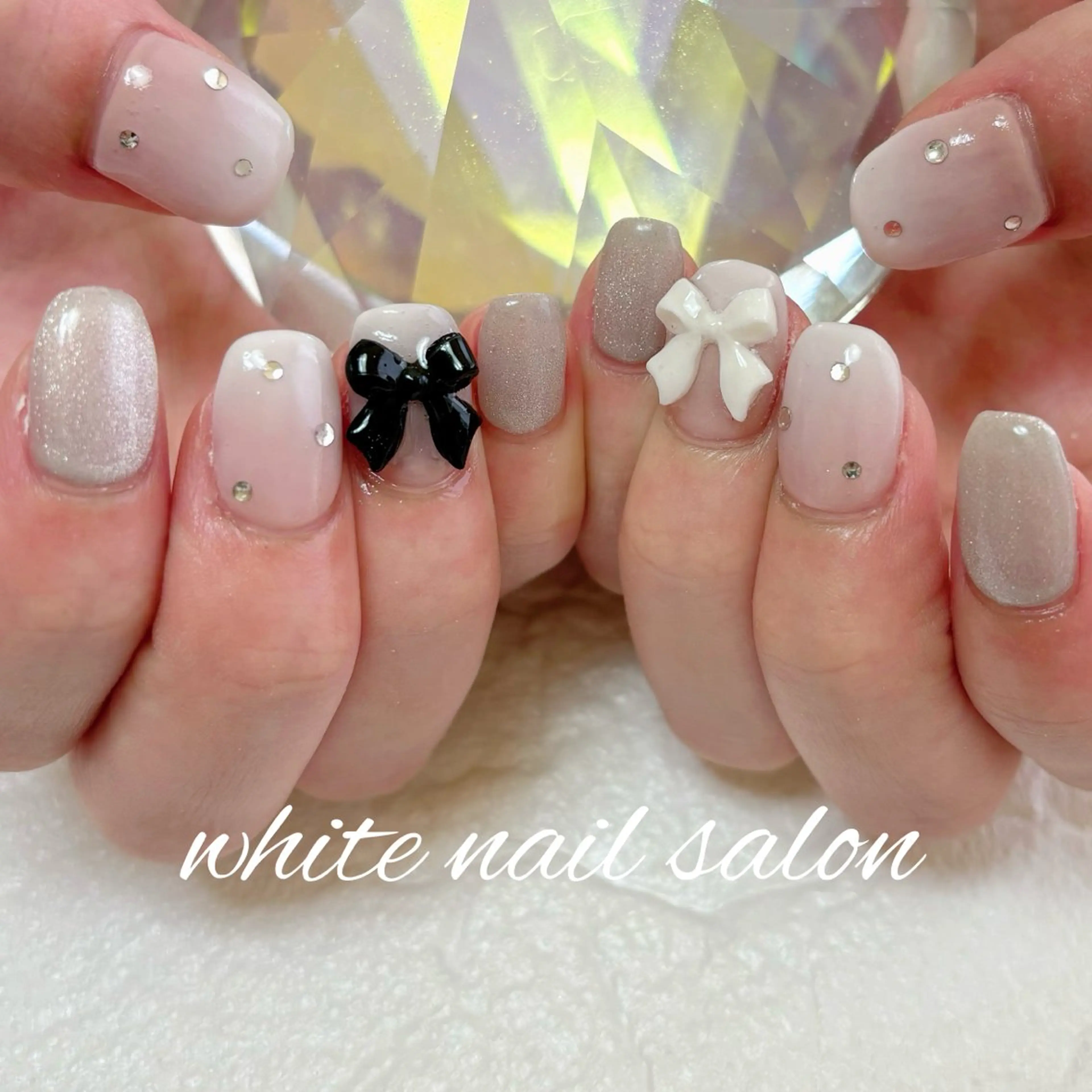 ネイル 持ち込み ホワイト ハンドネイル white nail salonのネイルデザイン