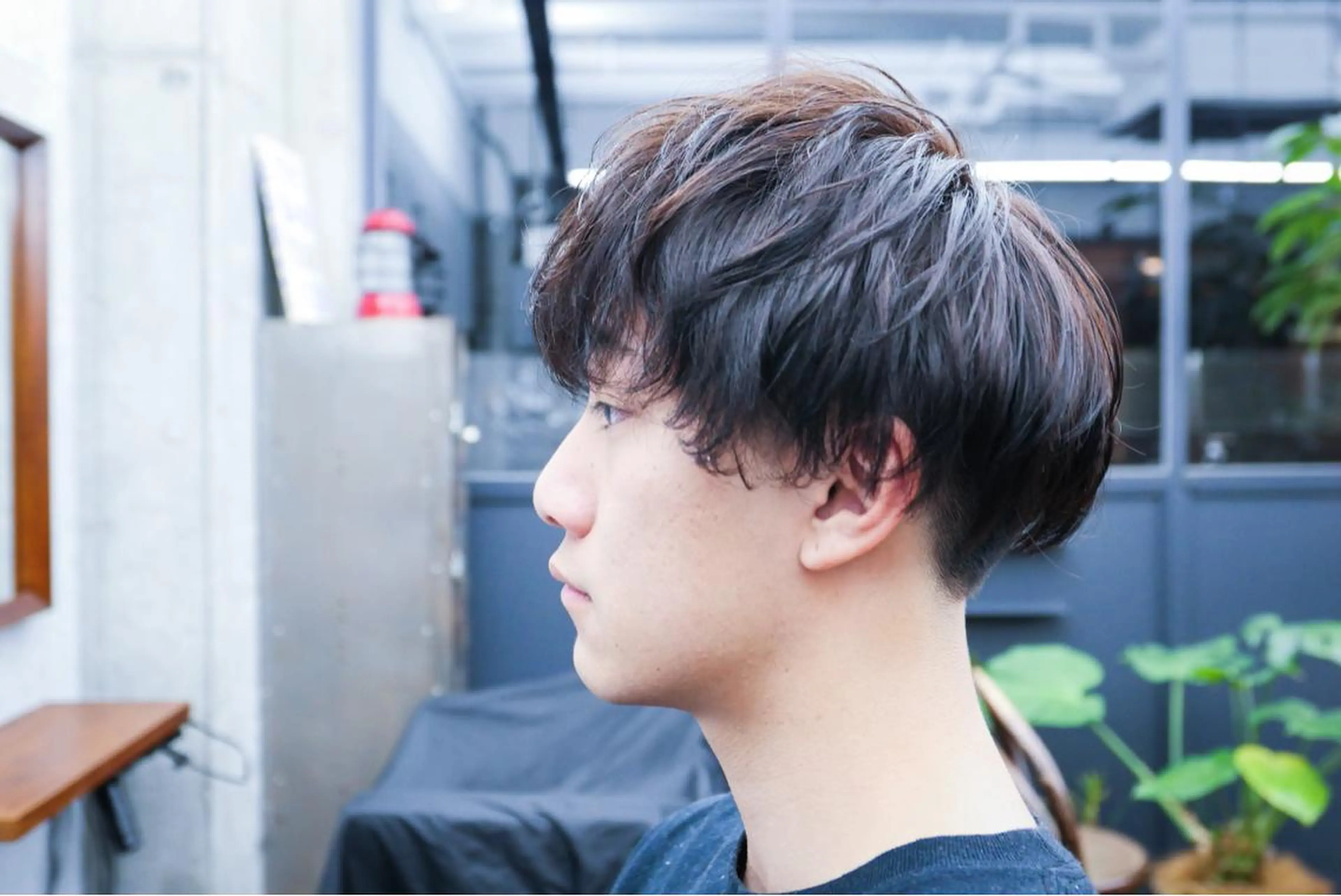 ショート メンズ メンズパーマ ツーブロック Watanabe Kentarouのヘアスタイル