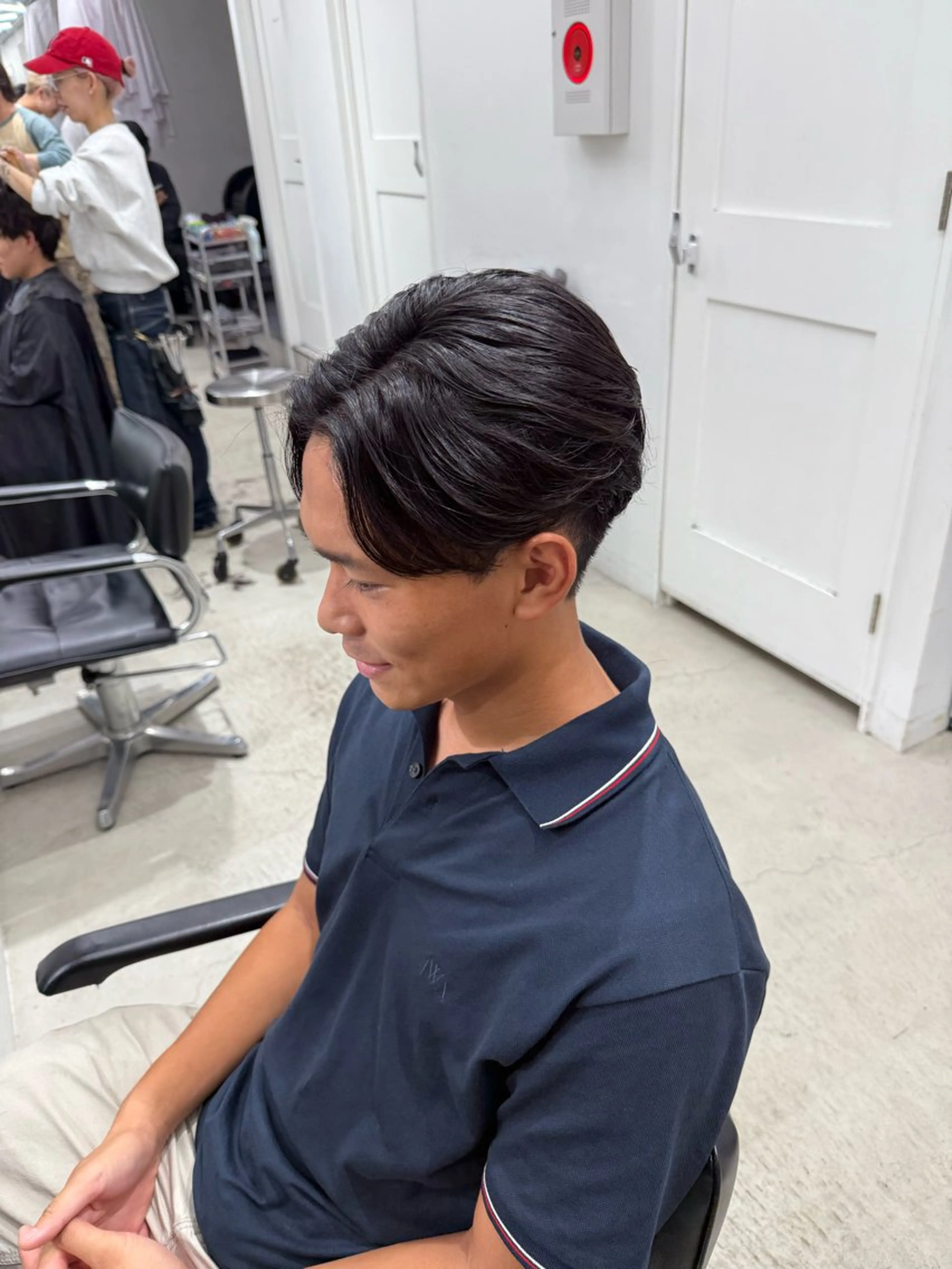 パーマ メンズ 深谷 侑亮のヘアスタイル