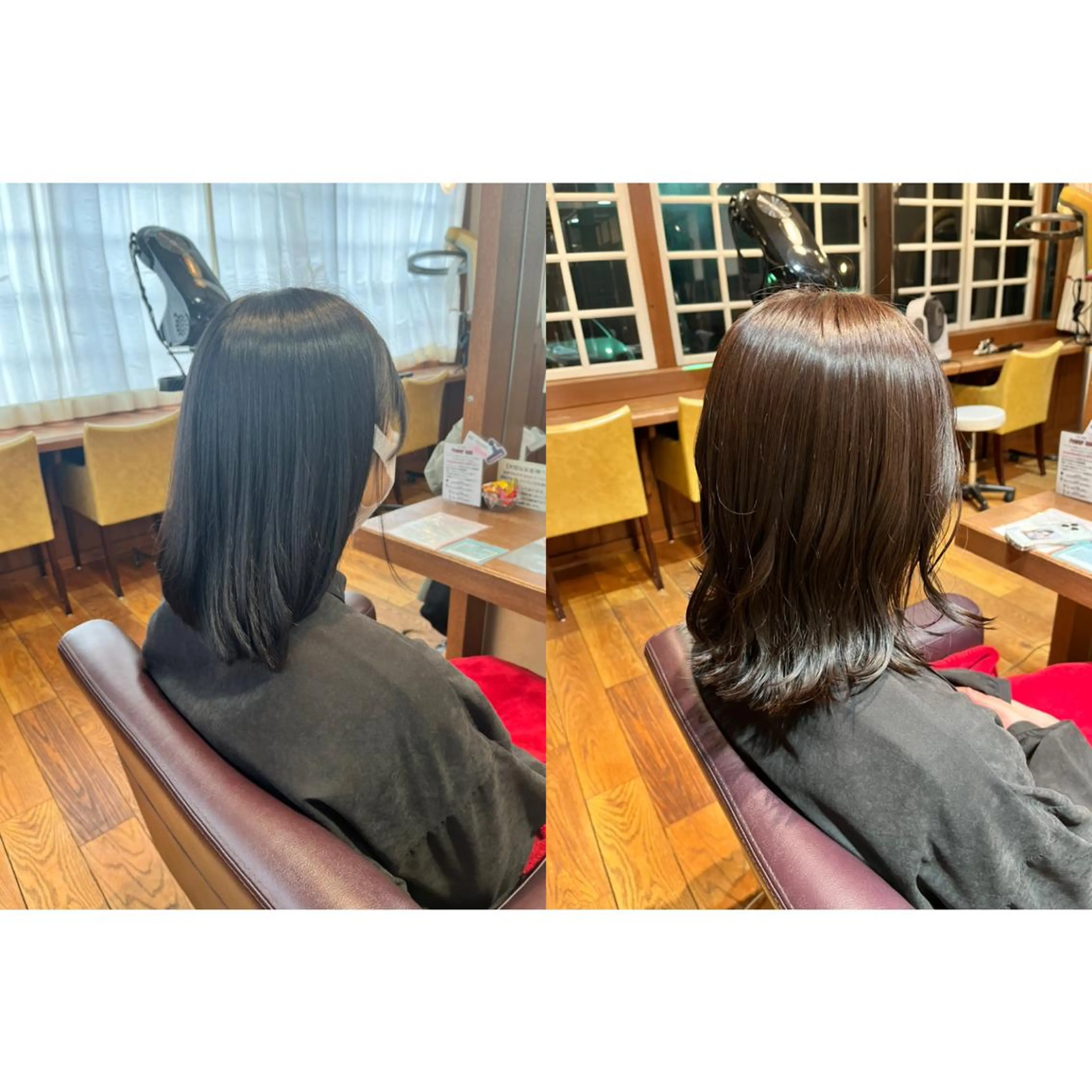 ミディアム カラー ヘアアレンジ カット ヘアカラー トリートメント topstylist 野口　雅のヘアスタイル