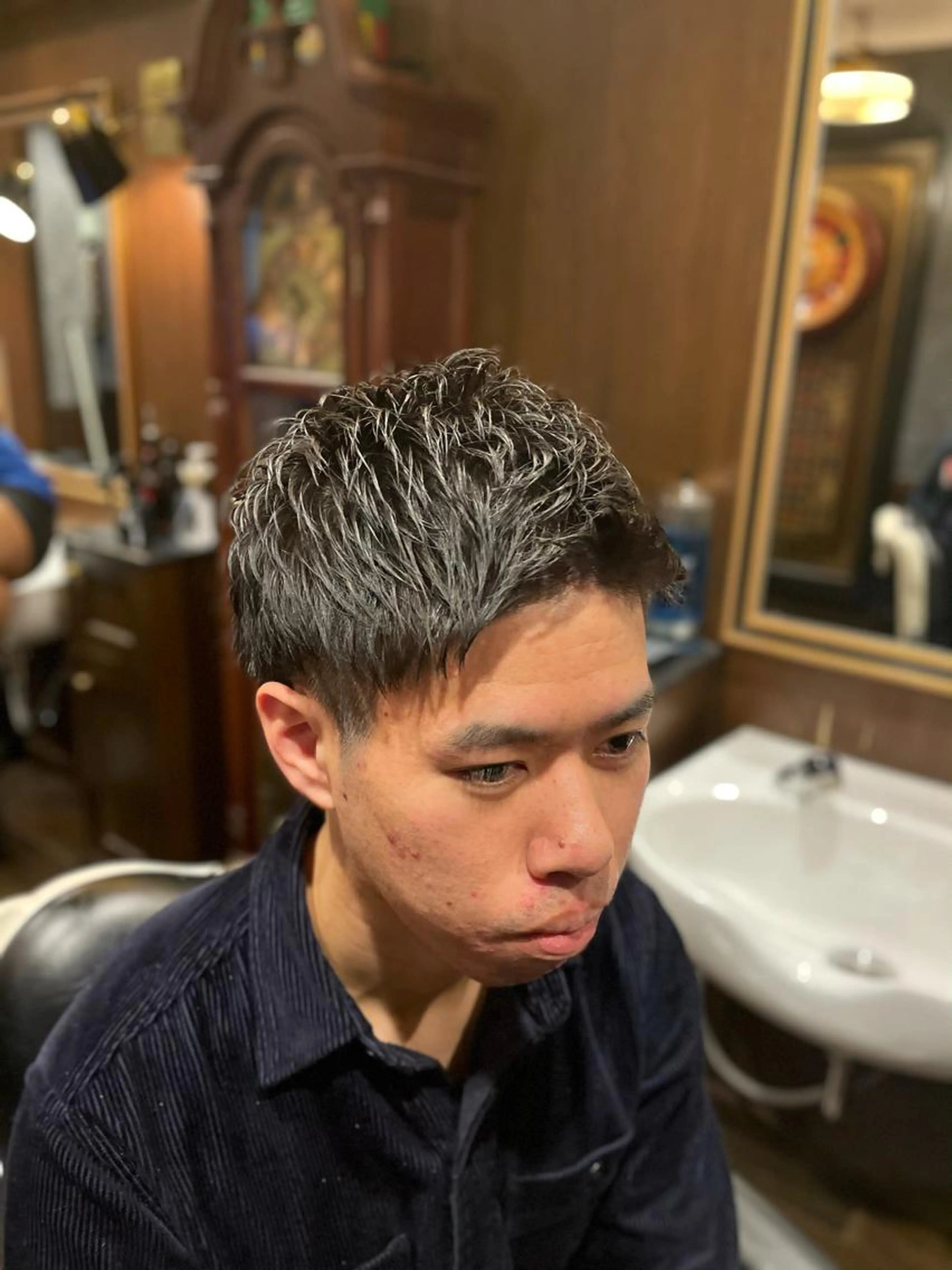 【整髪料購入者限定】カット+アイロンパーマの写真