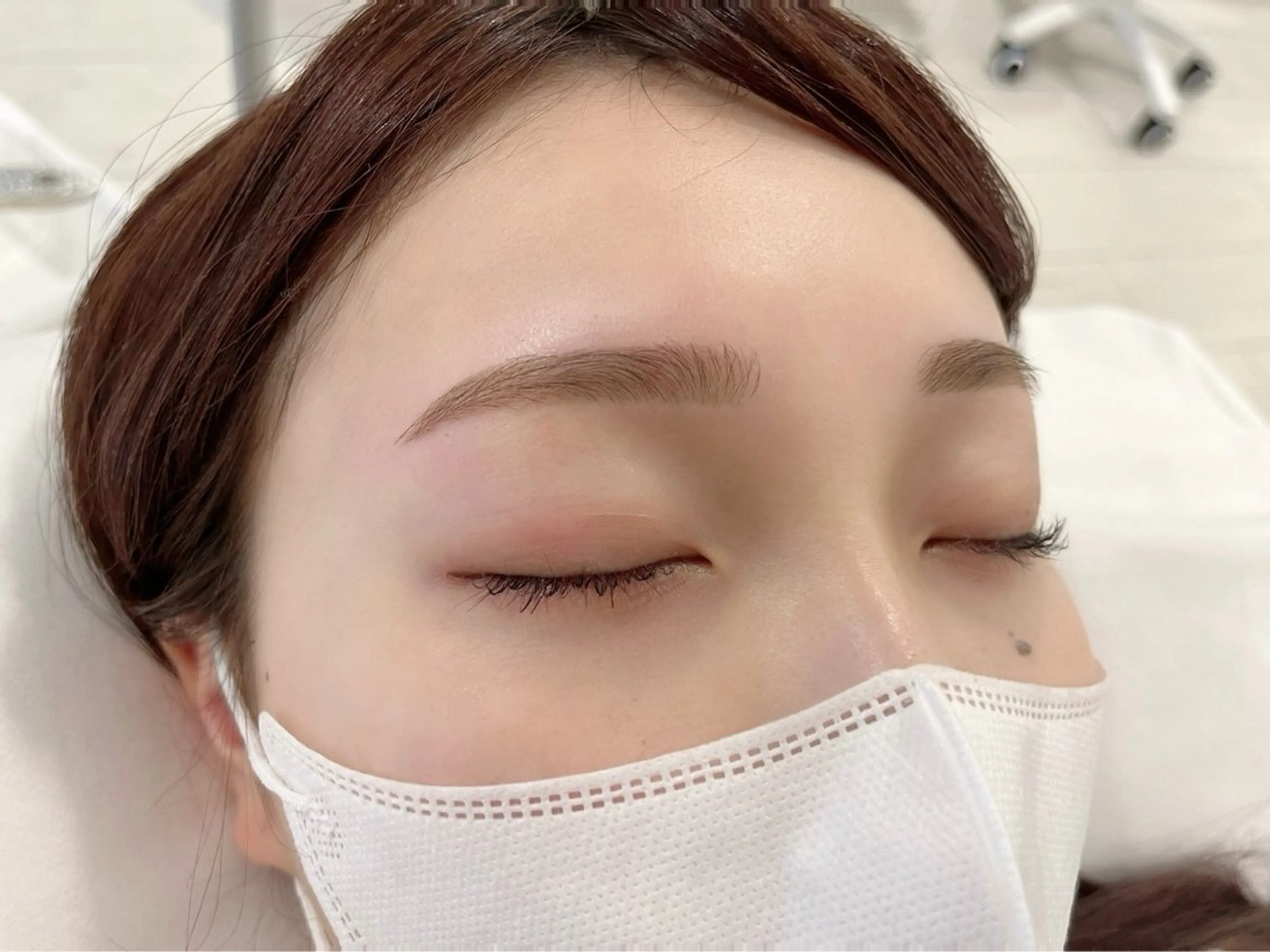 アイブロウ 眉毛ワックス脱毛 junna‎🤍調布 まつ毛/眉 激安のマツエク・マツパデザイン