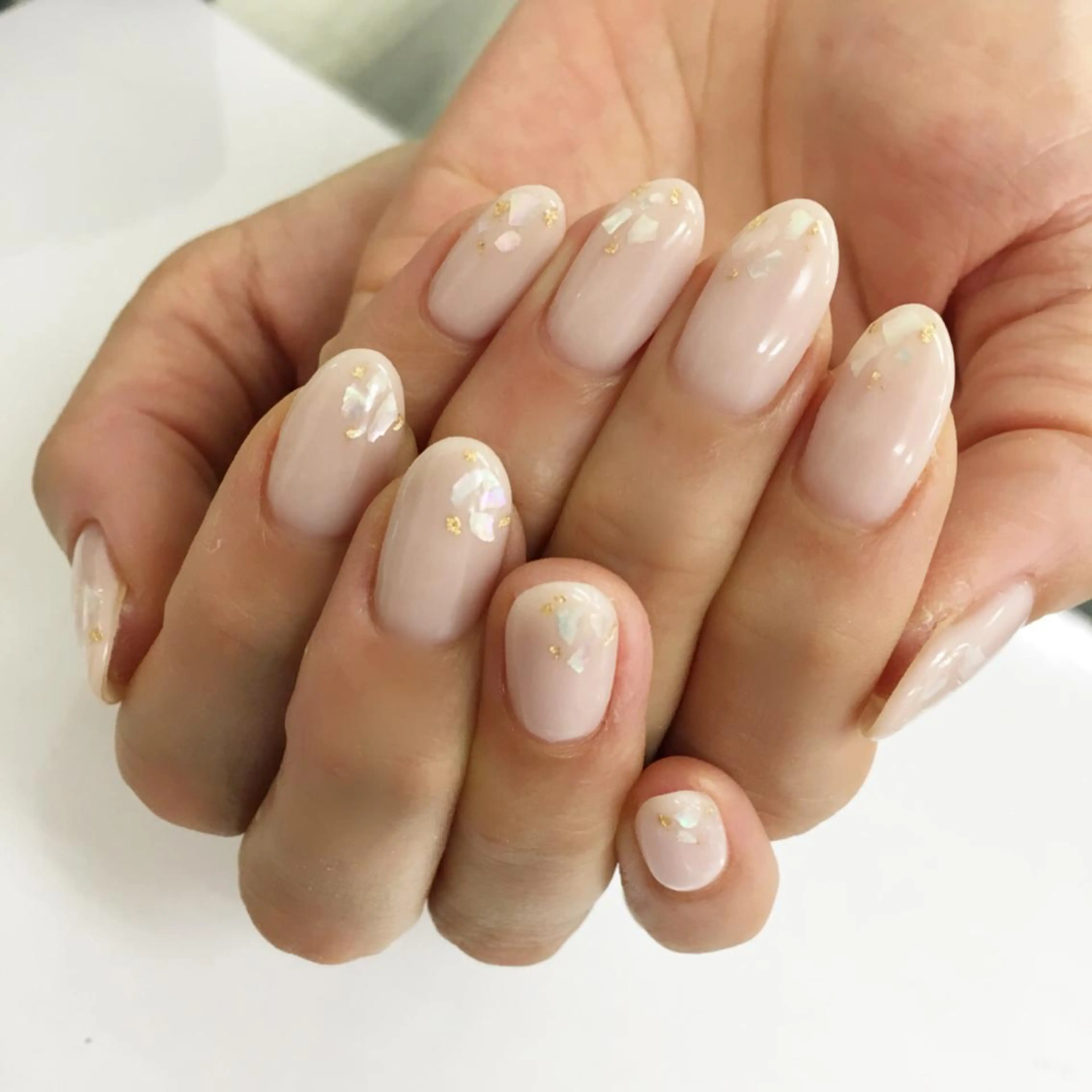 ネイル アートネイル ワンカラーネイル SHINE NAILのネイルデザイン