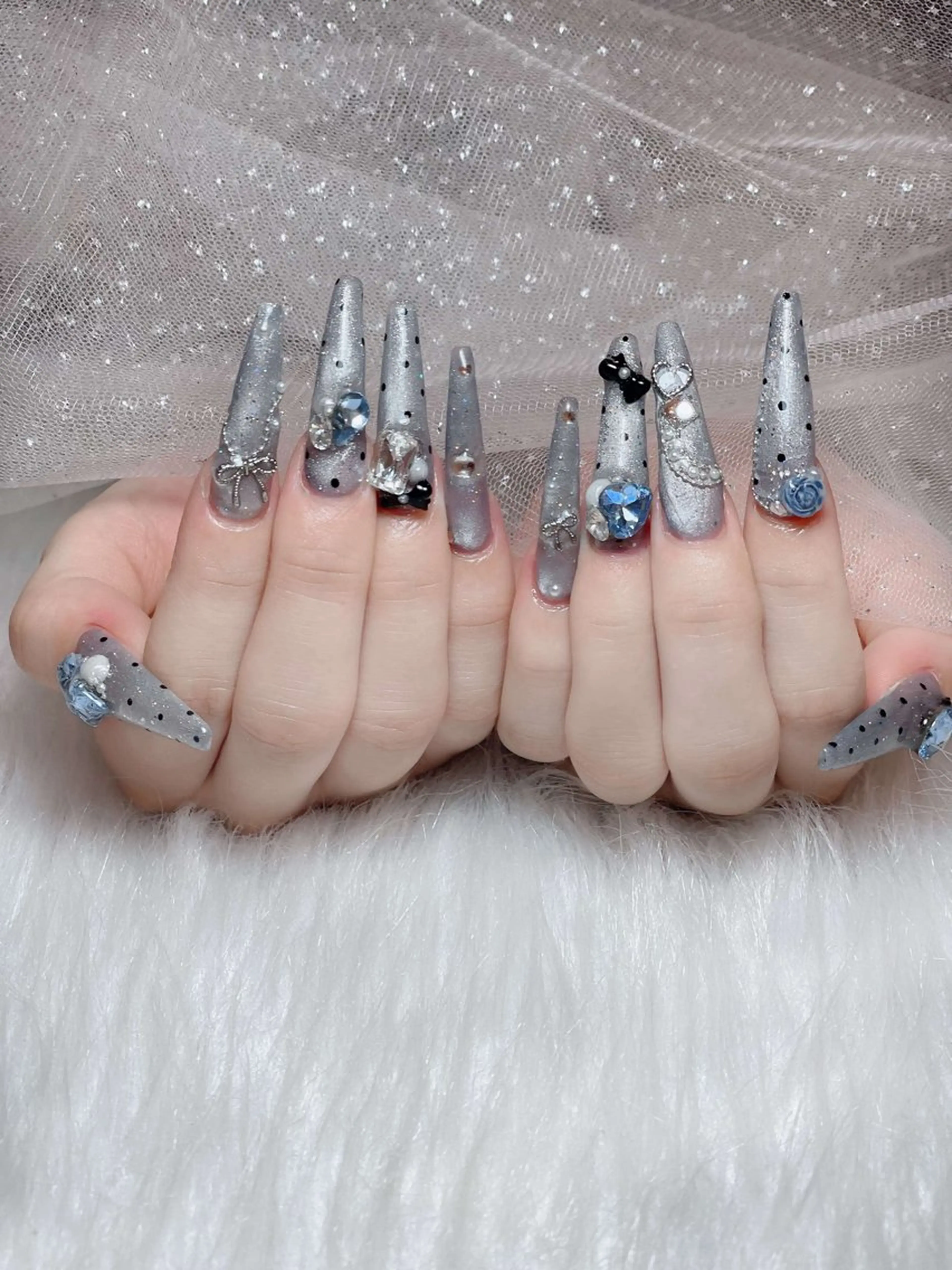 ネイル ジェルネイル ネイルチップ Queen Nail Salon所属・Queen Nail Salonのネイルデザイン