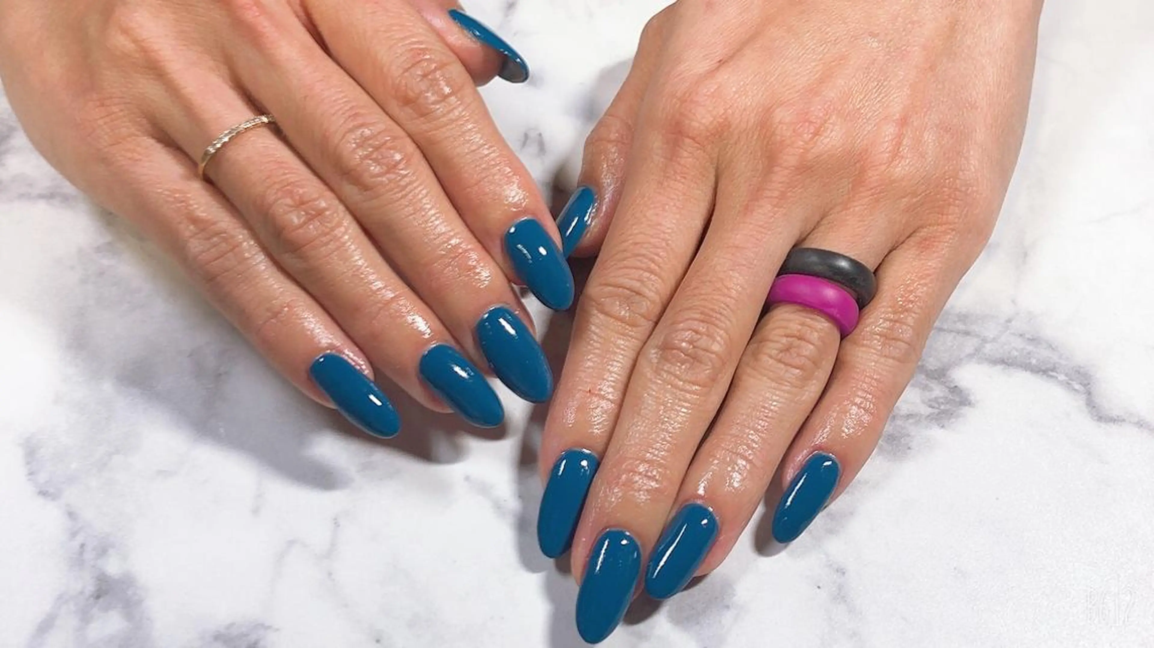 ネイル 長さ出し ジェルネイル ロングネイル ワンカラーネイル シンプルネイル A"nail ネイリストayanaのネイルデザイン