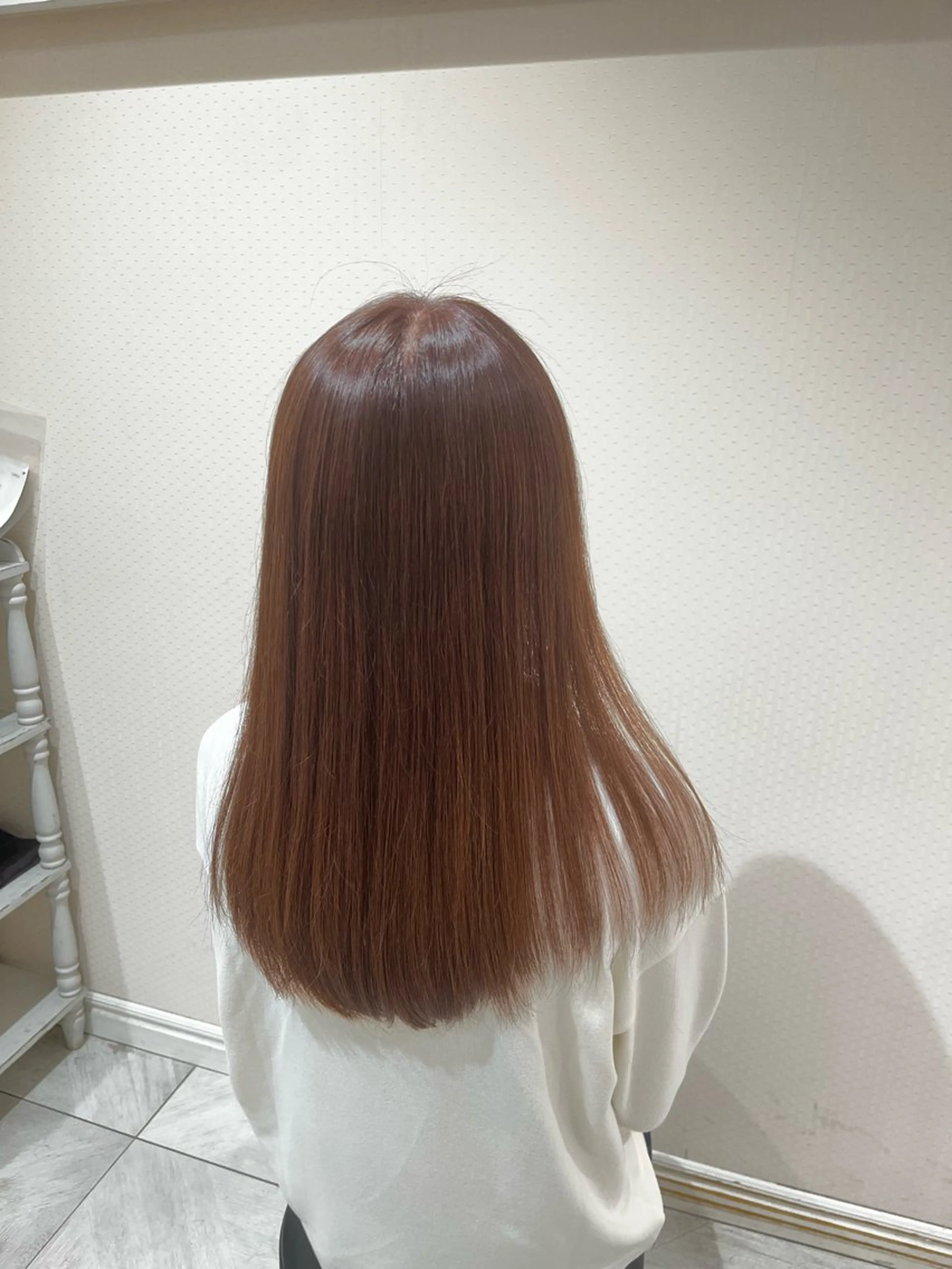 カラー ベージュカラー ブリーチ 透明感カラー ピンクカラー ヘアカラー Les Saisons EX 大宮店所属・間島 叶のヘアスタイル