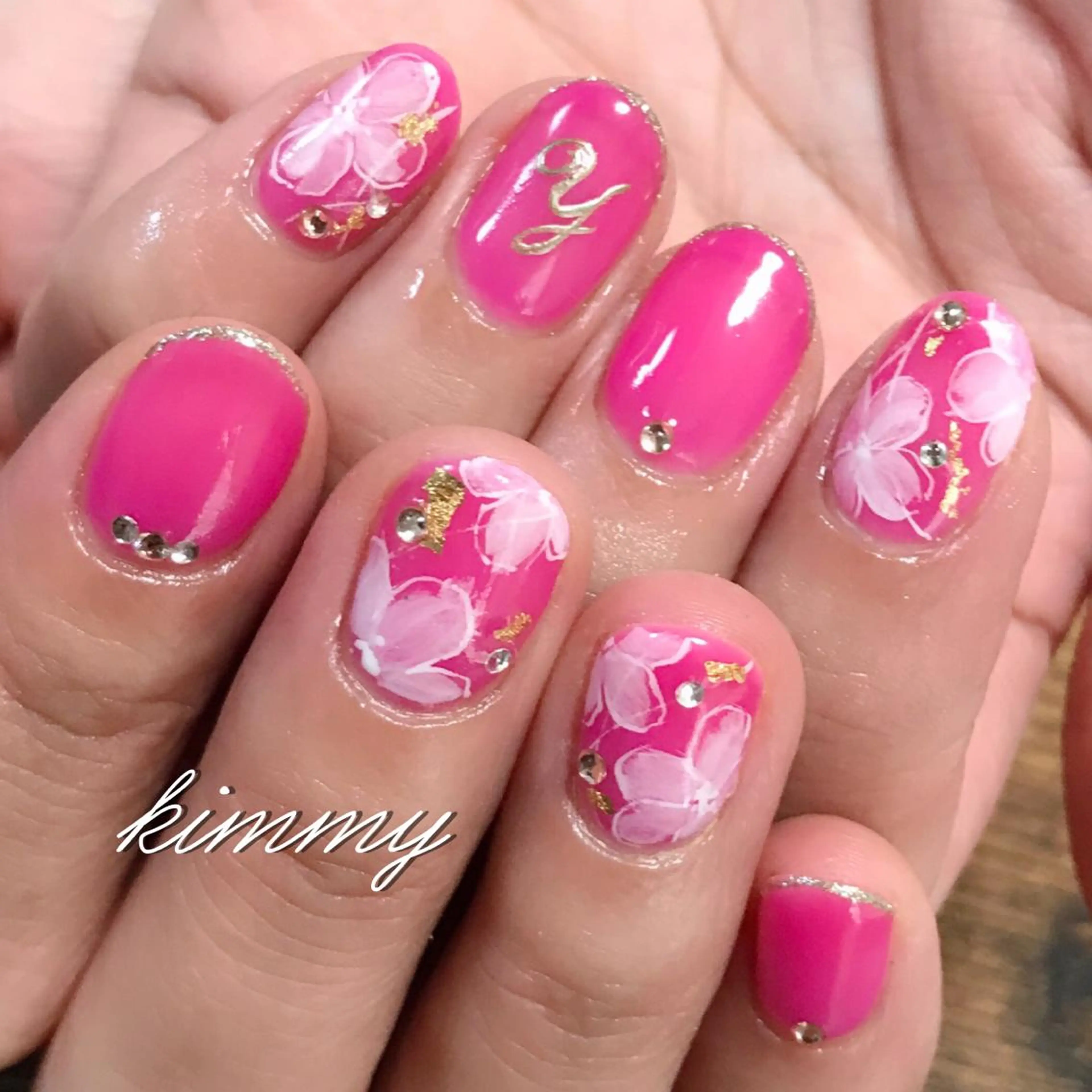 ネイル ハンドネイル kimmy nailsのネイルデザイン