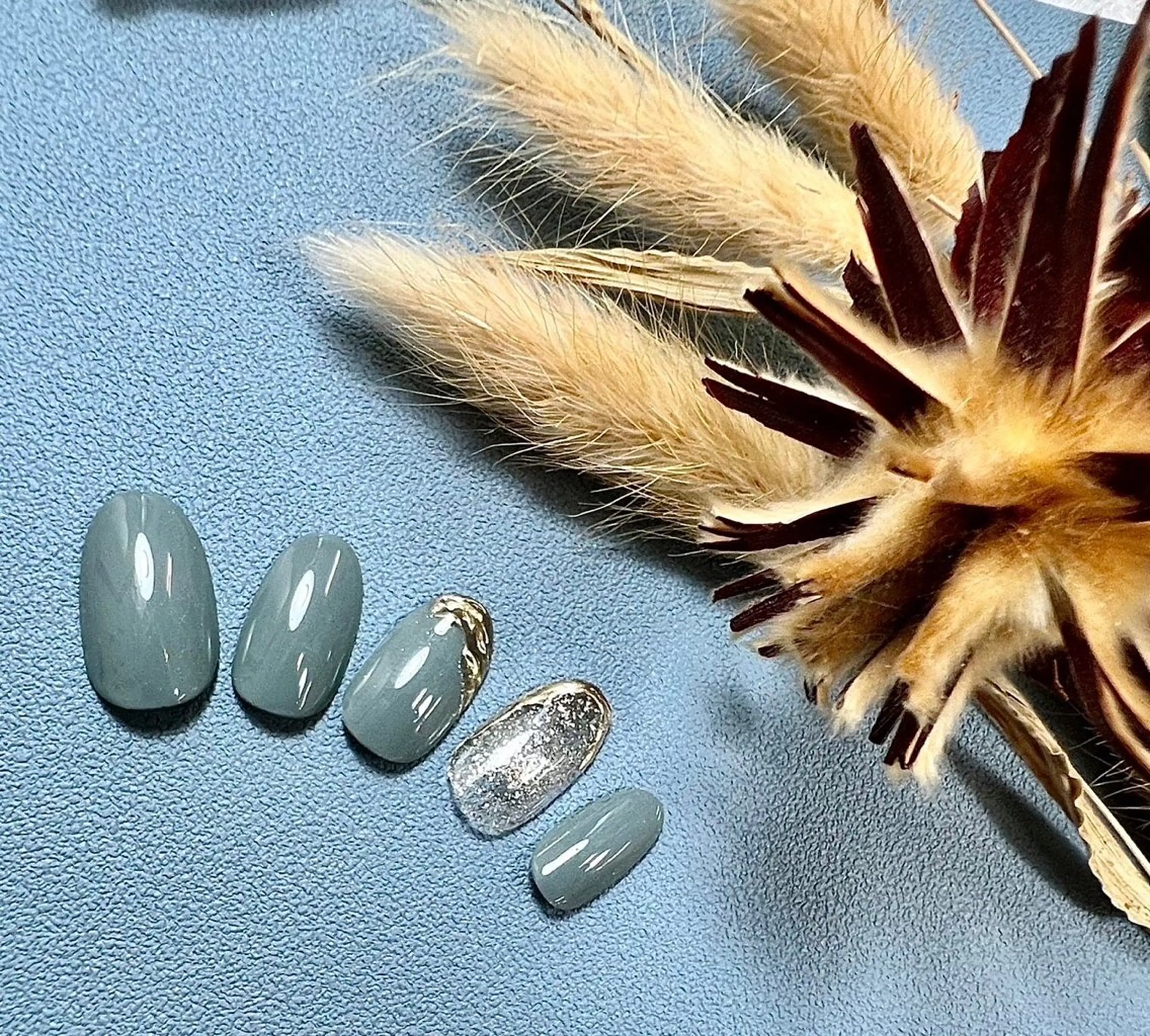 ネイル ⭐︎休業中の練習⭐︎ JNA認定講師髙橋のネイルデザイン