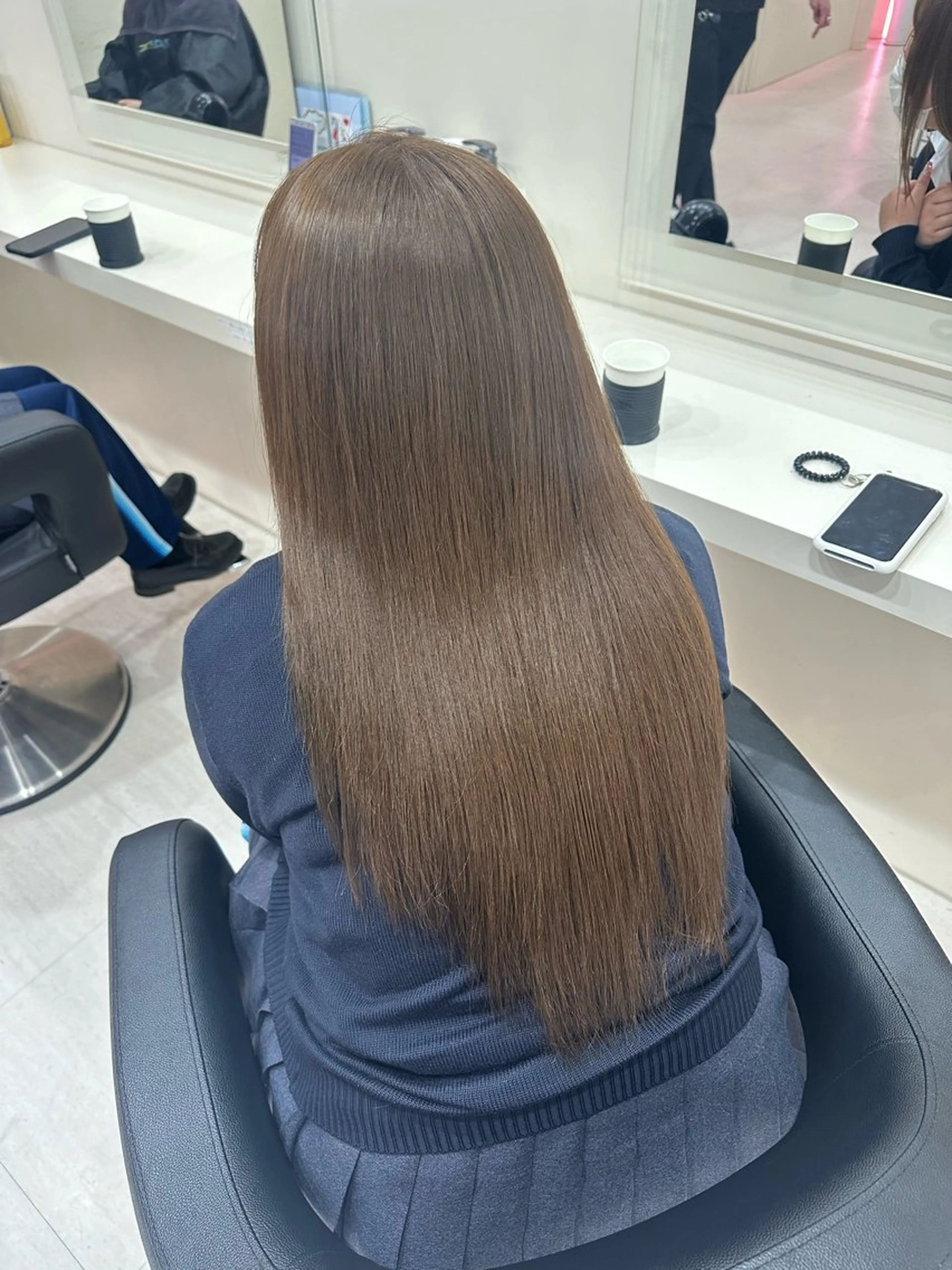 ロング カラー ヘアアレンジ 🎀 yuuka🎀のヘアスタイル