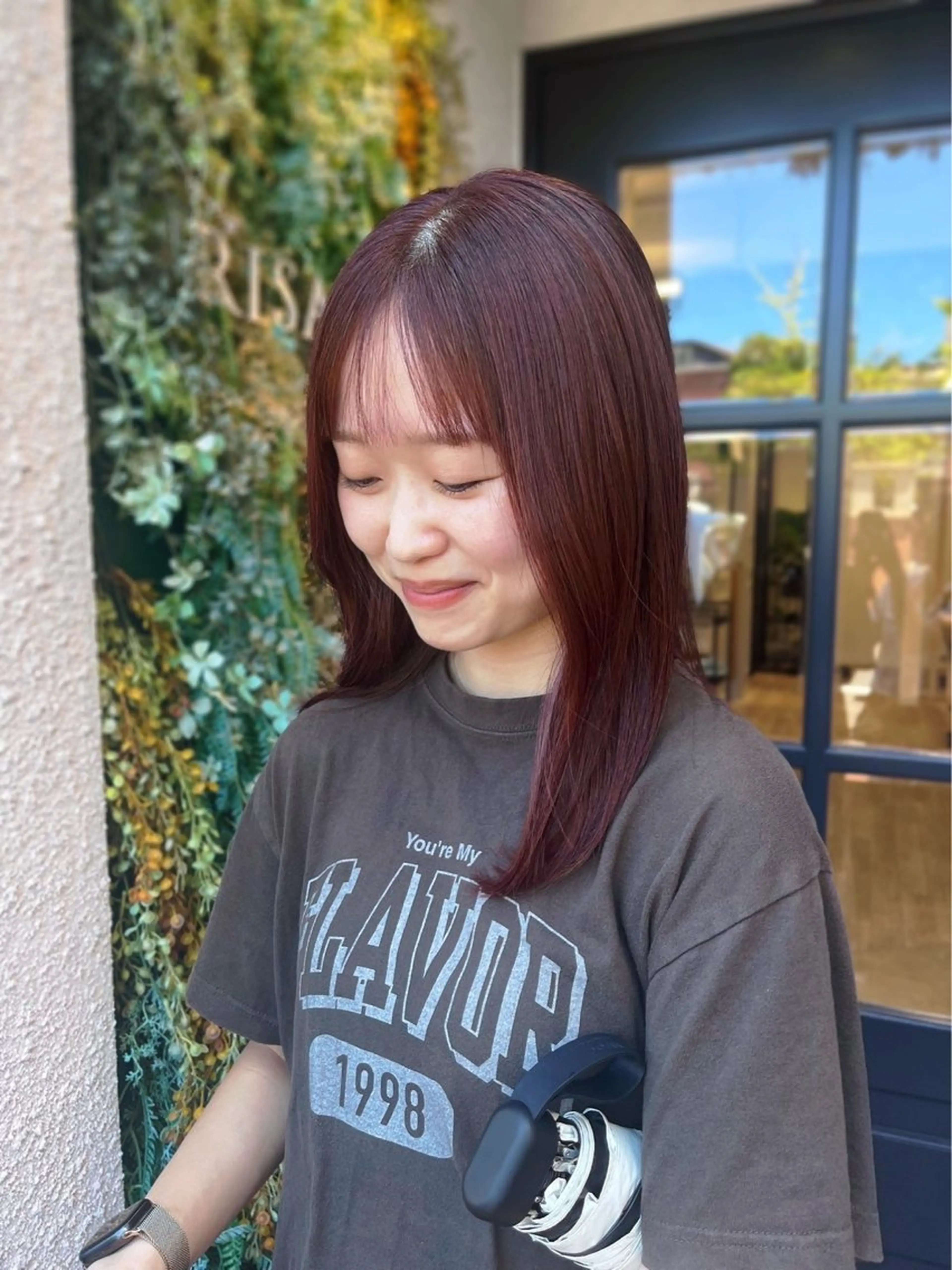 カラー ヘアカラー 西新  MAHIRO 🩵🫧艶髪🩵🫧のヘアスタイル