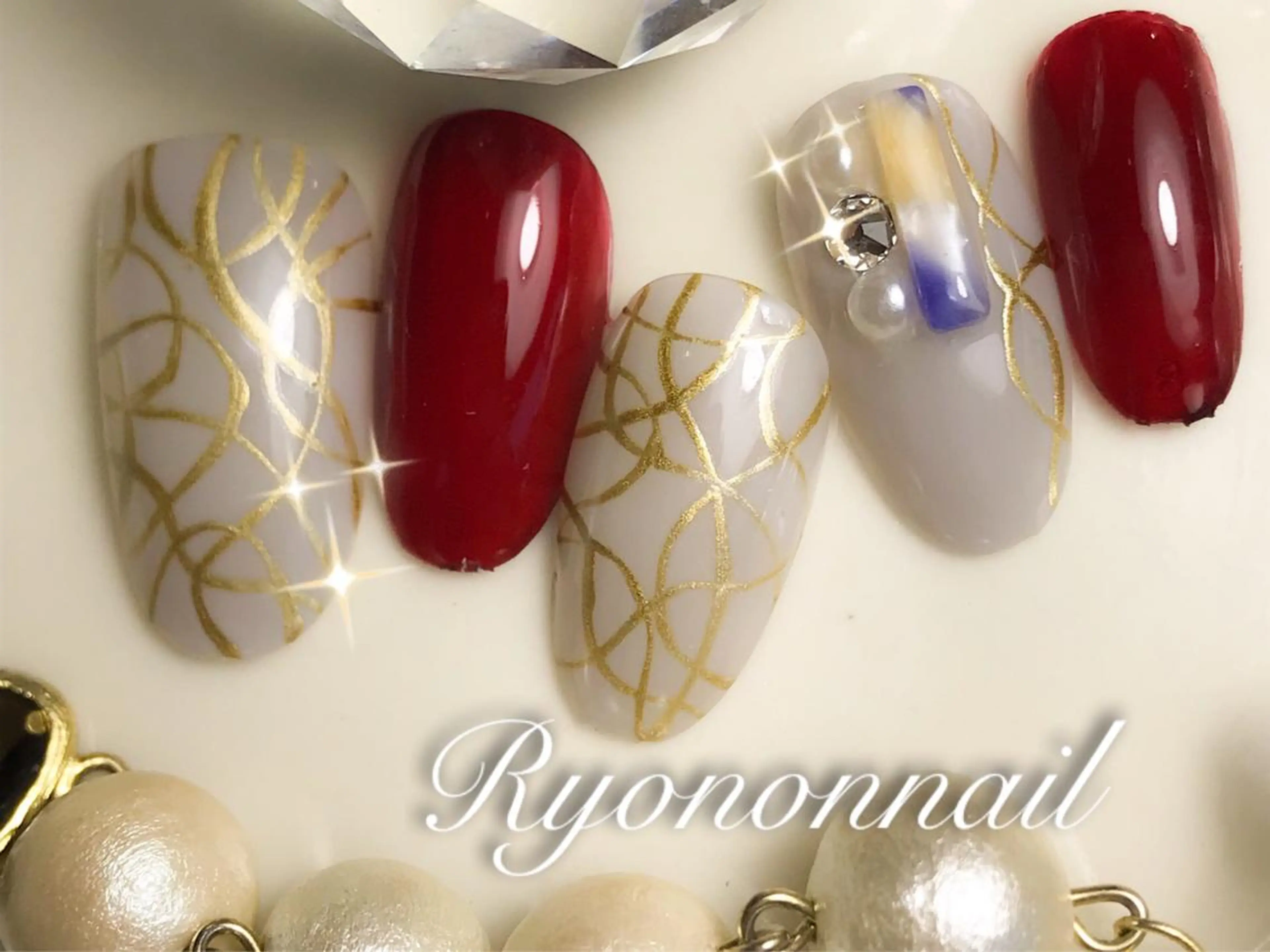 ネイル Ryononnail(リョノンネイル)所属・Ryononnail 上谷典子のネイルデザイン